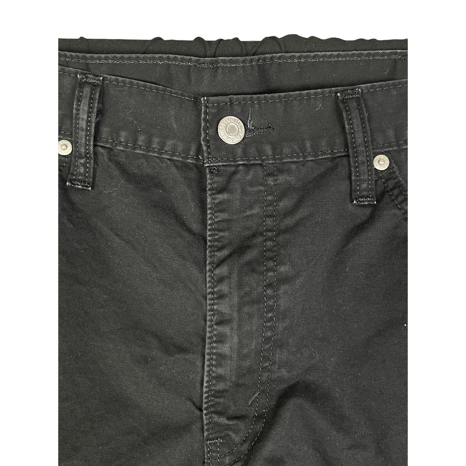 Levi's Levis 514 Straight Fit Pants Mens 38x32* Black Cotton Twill Size US 38 / EU 54 - 3 Thumbnail