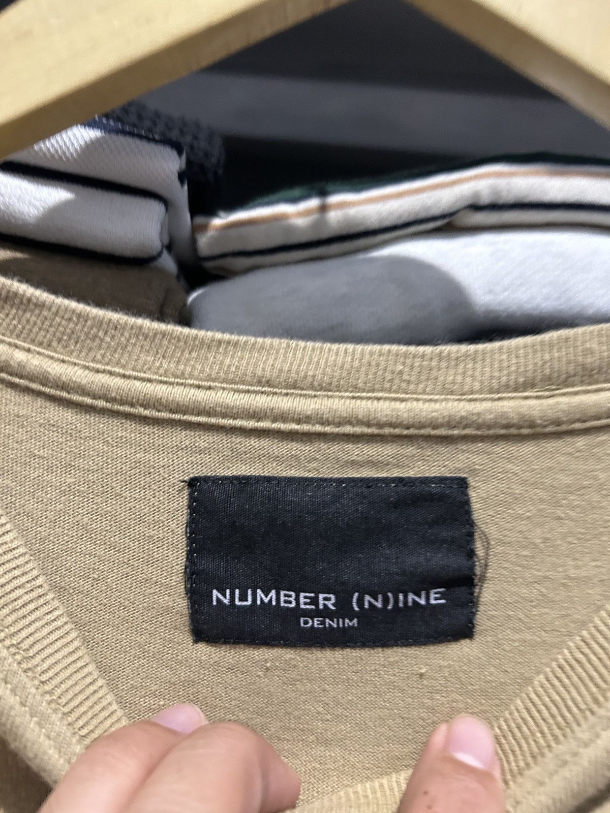 Number (N)ine NUMBER (N)INE BACK PRINT TSHIRT Size US L / EU 52-54 / 3 - 4 Thumbnail