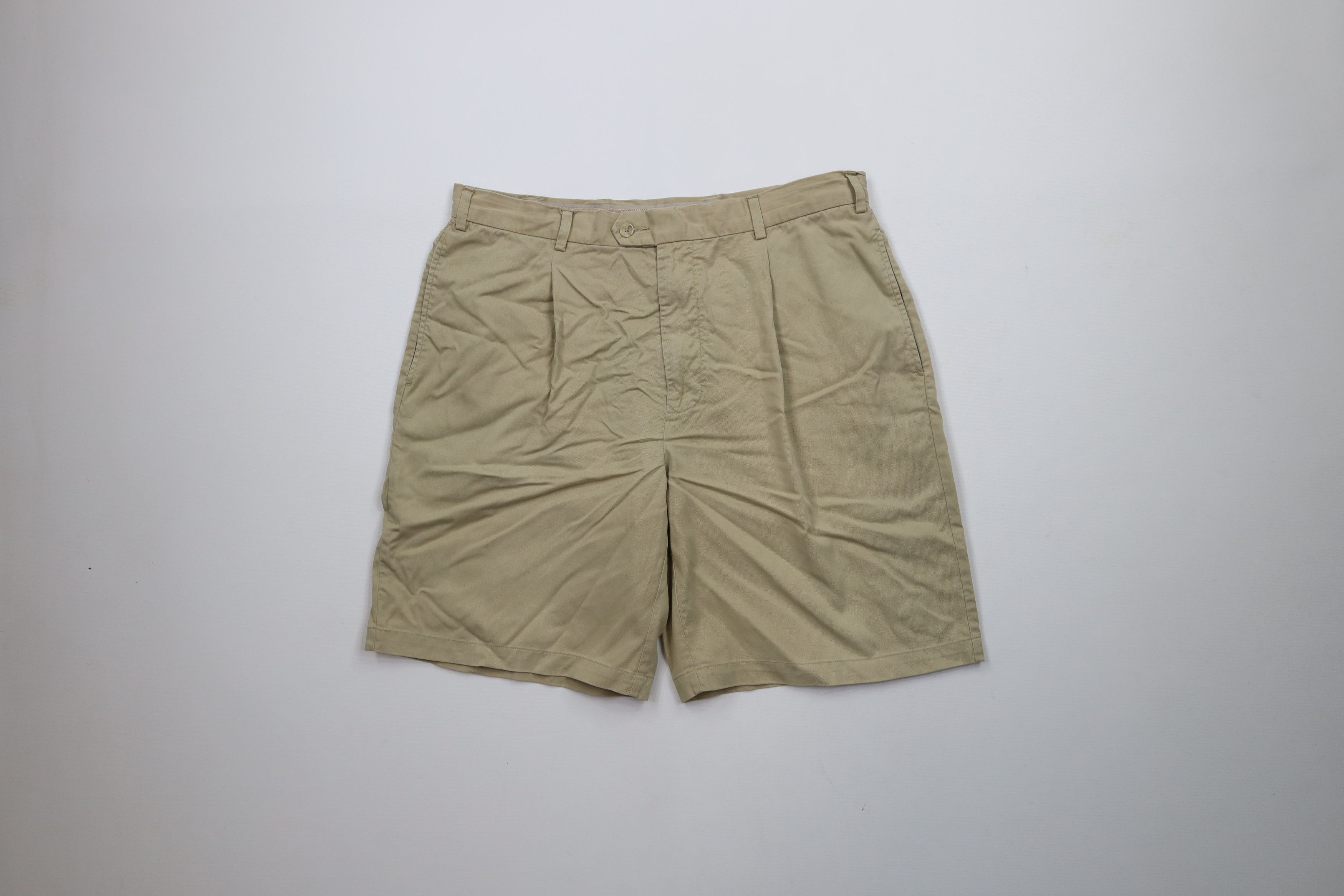Tommy Bahama × Vintage Vintage 90s Tommy Bahama Above Knee Golf Chino Shorts Size US 35 - 1 Thumbnail