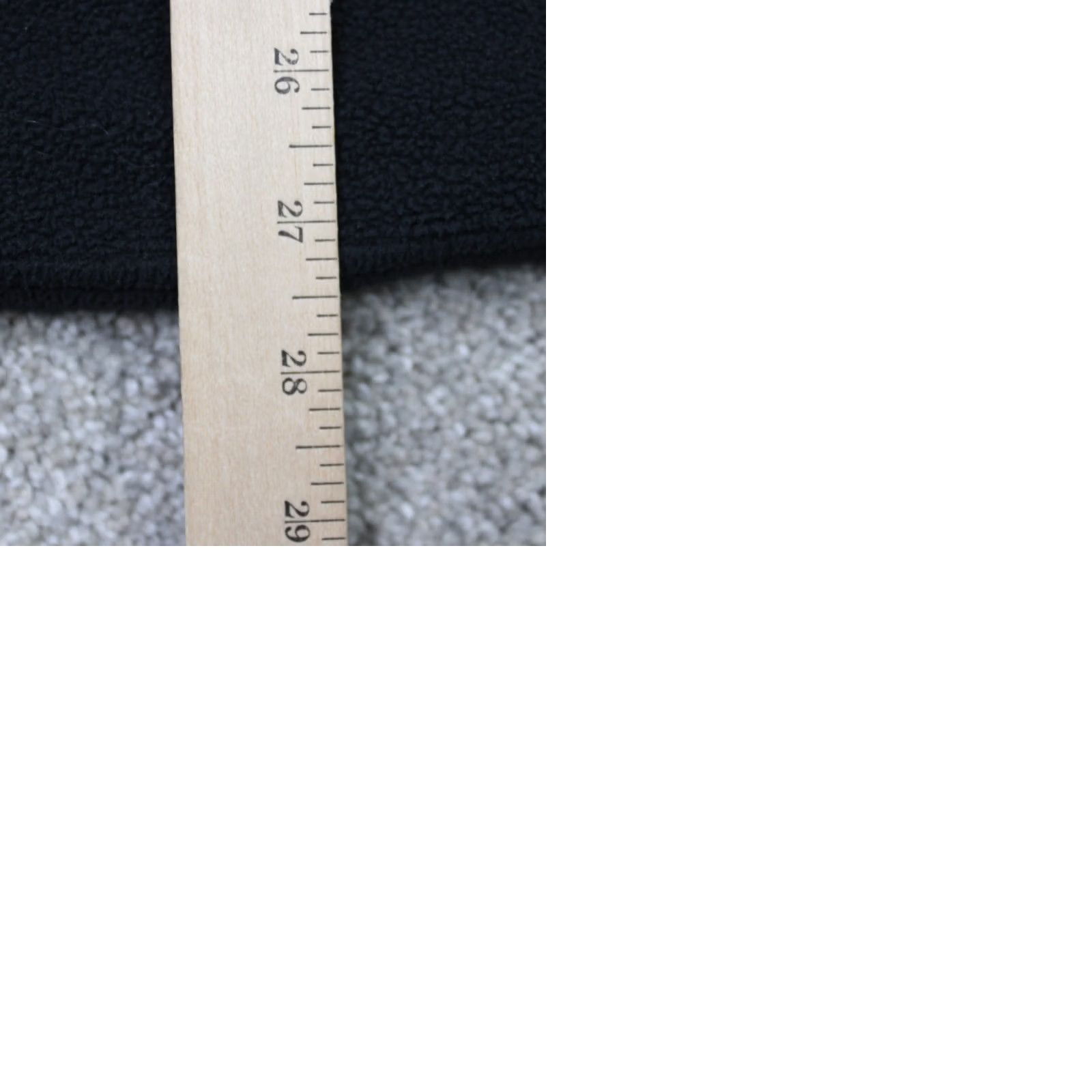 Vintage Arborwear Sweatshirt Mens XL Black 1/4 Zip Fleece Zip Pockets Polyester Pullover Size US XL / EU 56 / 4 - 9 Thumbnail