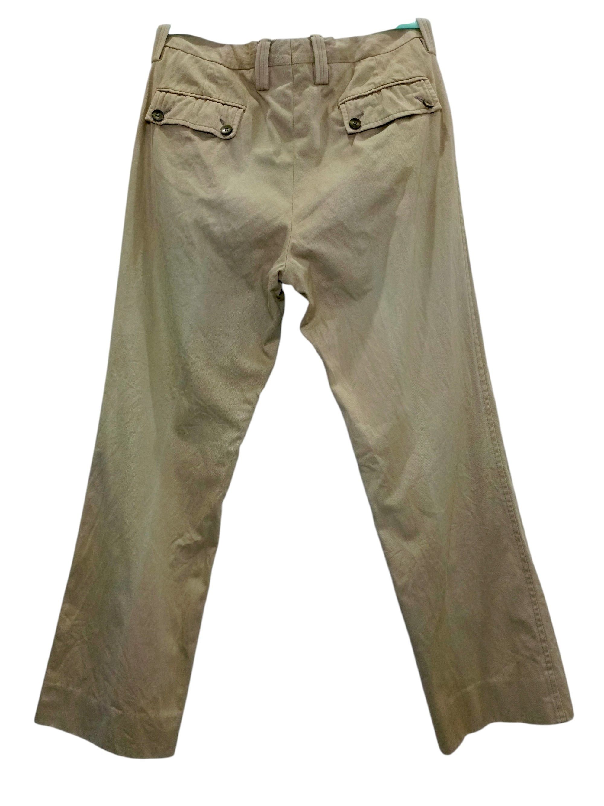 Gucci Vintage GUCCI Beige Khaki Pants Size US 30 / EU 46 - 4 Thumbnail