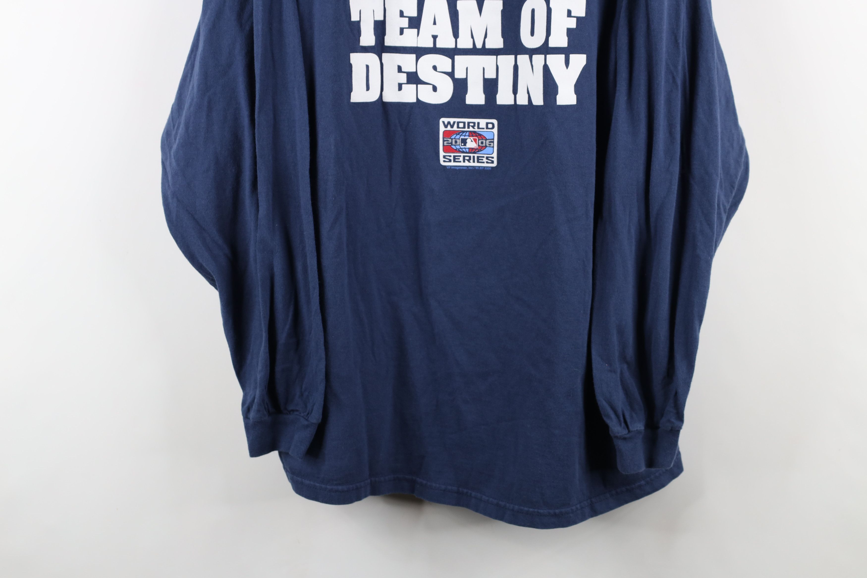 Vintage Vintage Y2K 2006 Detroit Tigers Baseball Long Sleeve T-Shirt Size US XL / EU 56 / 4 - 3 Thumbnail