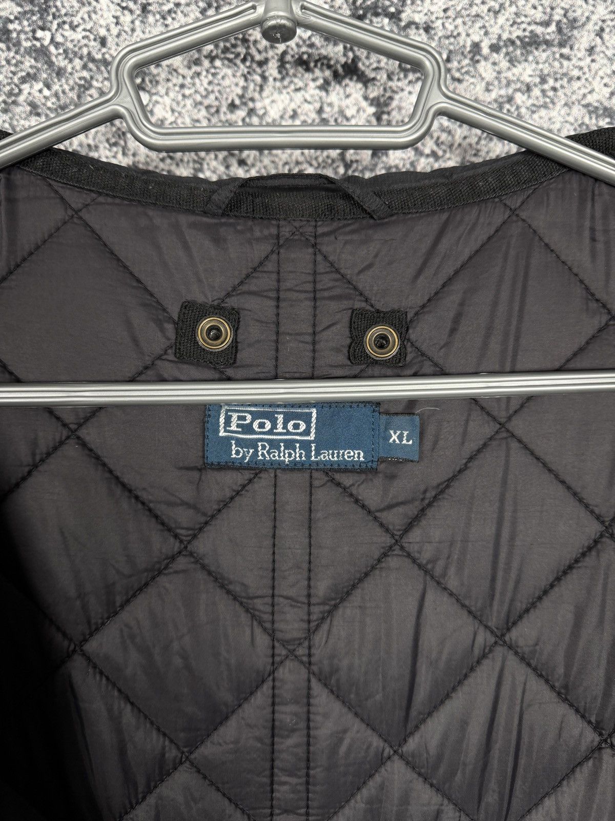 Polo Ralph Lauren APolo Ralph Lauren Quilted Black Jacket Nylon Vintage XL Size US XL / EU 56 / 4 - 9 Thumbnail