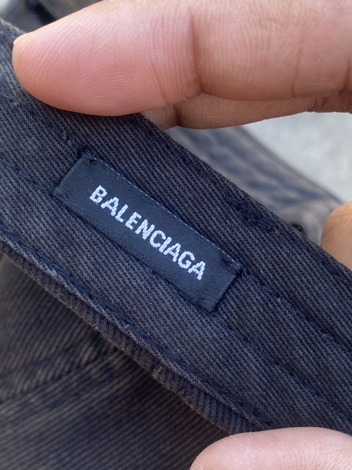 Balenciaga Balenciaga brim logo cap - sunfaded Size ONE SIZE - 6 Thumbnail