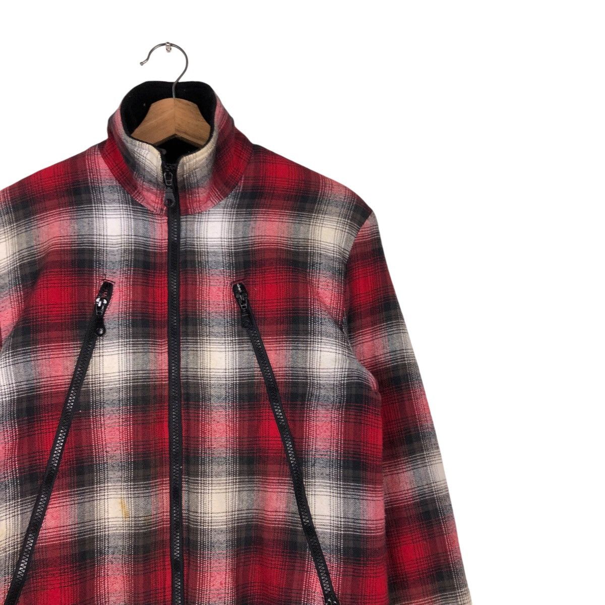 In The Attic 📌Vintage Bomber Jacket In The Attic Punk Tartan Design Size US L / EU 52-54 / 3 - 6 Thumbnail