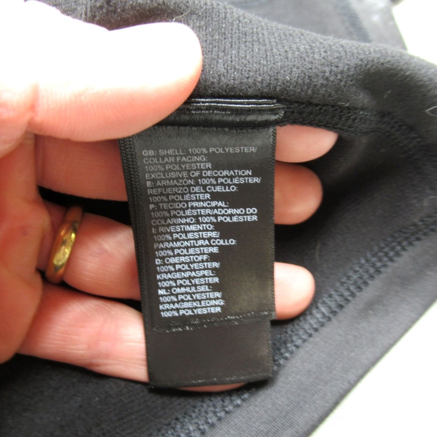 The North Face The North Face Shirt Mens 2XL Black Tech Glacier 1/4 Zip Fleece Mock Neck Logo Size US XXL / EU 58 / 5 - 7 Thumbnail