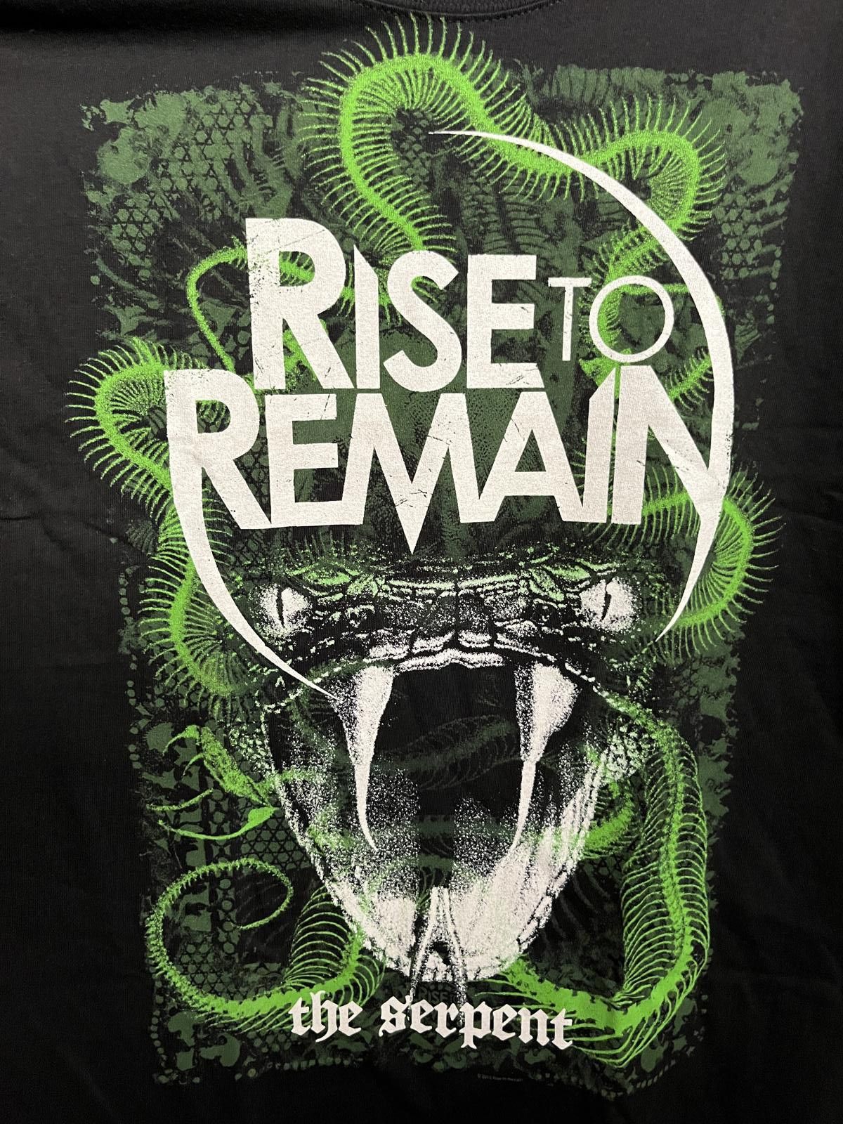 Designer Rise to Remain T-shirt - R2R Song The Serpent Shirt - M Size US M / EU 48-50 / 2 - 2 Thumbnail