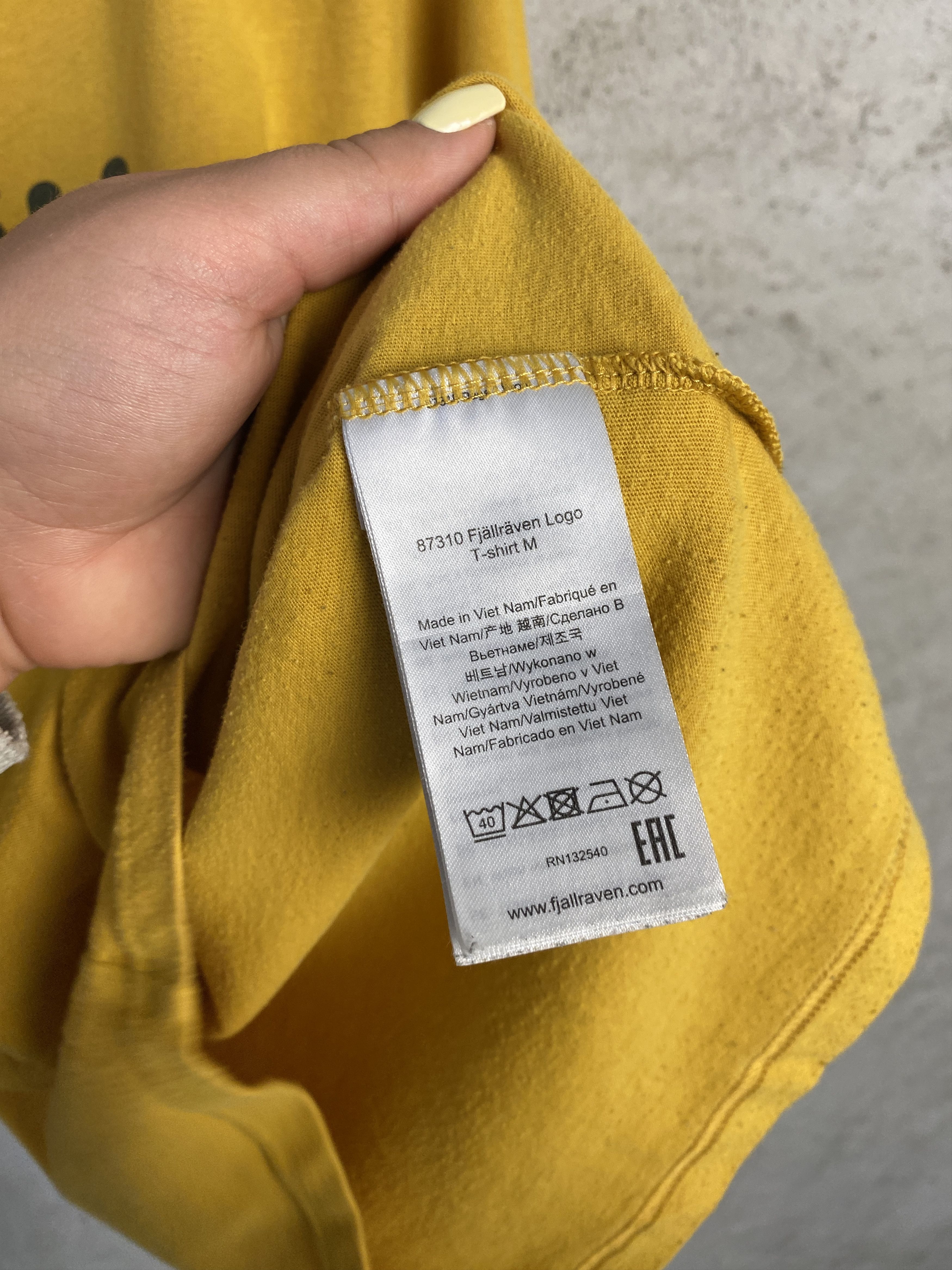 Fjallraven Fjallraven big logo t-shirt tee outdoor Size US S / EU 44-46 / 1 - 4 Thumbnail