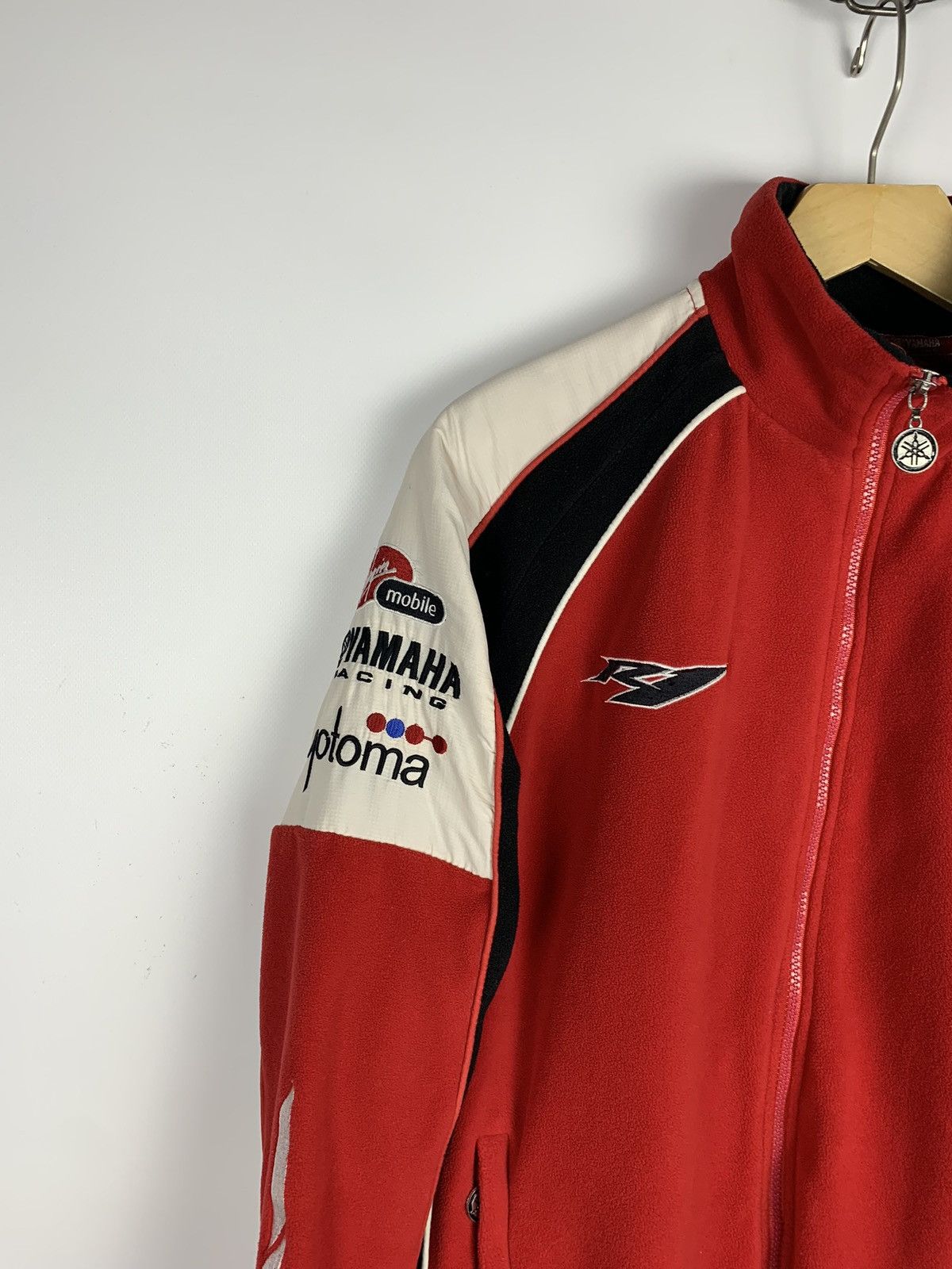 Yamaha Vintage Y2K Yamaha Formula 1 Fleece Racing Jacket Size XS Size US XS / EU 42 / 0 - 4 Thumbnail