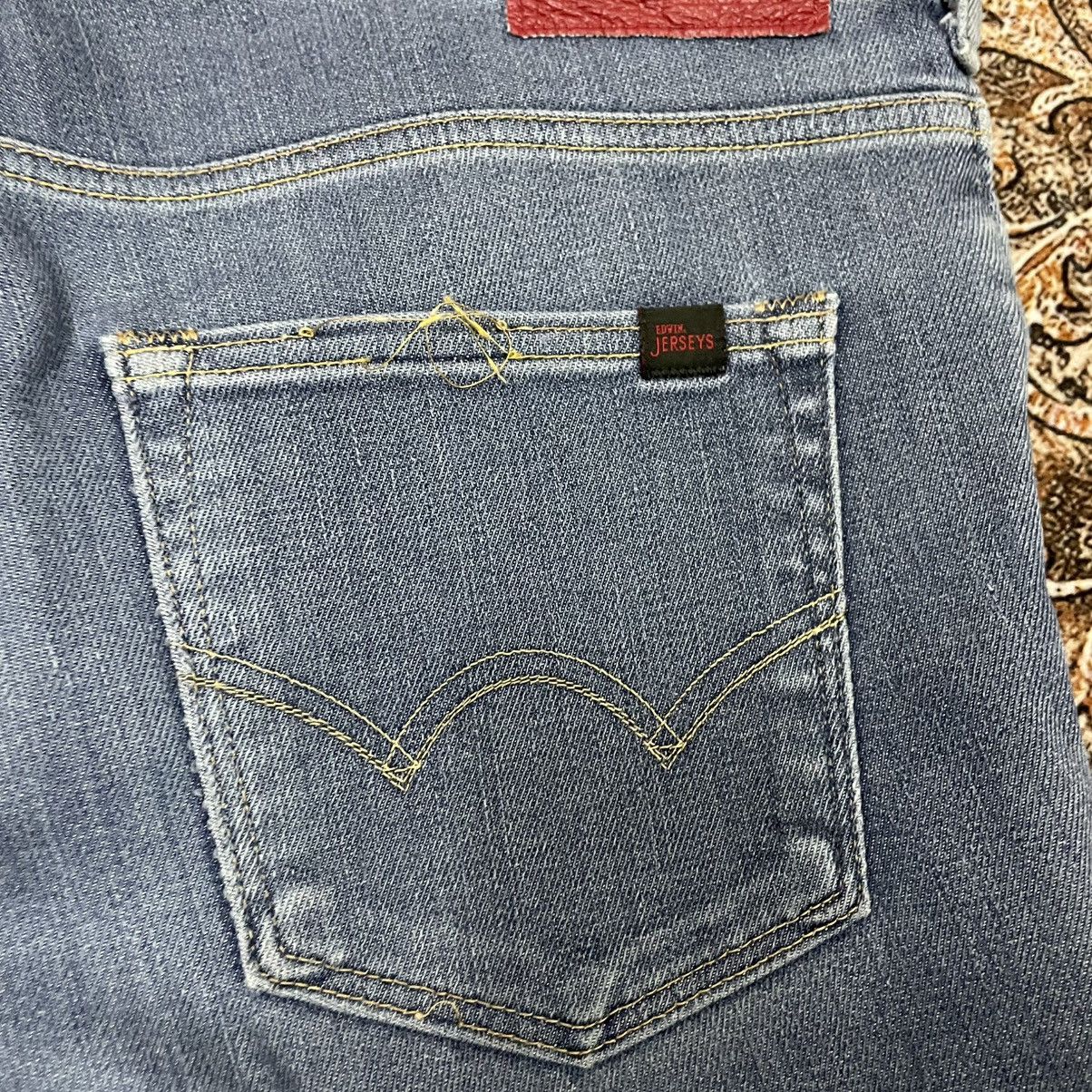 Edwin 🔥Vintage Edwin Jersey Washed Slim Fit Distress Denim Jeans Size US 36 / EU 52 - 11 Thumbnail