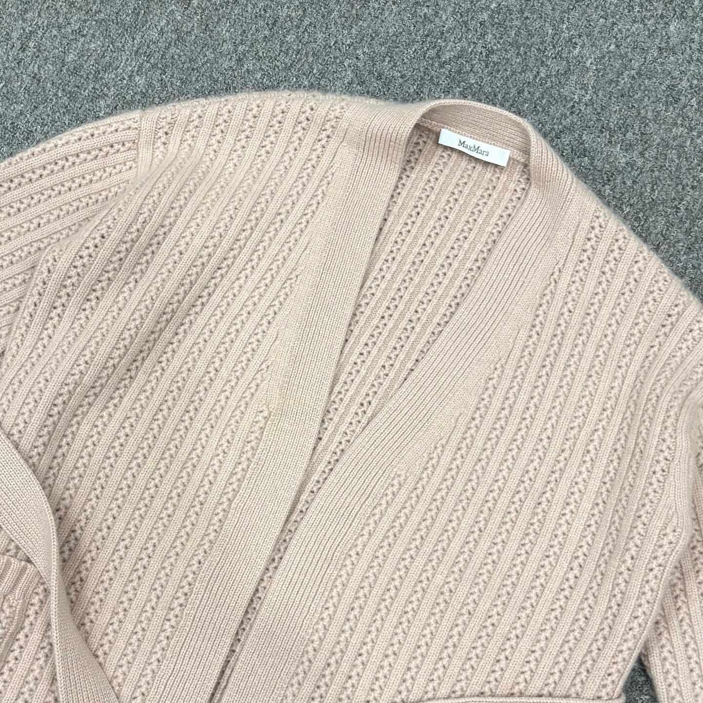 Max Mara MaxMara Fall/Winter Lace Wool-Cashmere Cardigan S 99 New Size S / US 4 / IT 40 - 3 Thumbnail