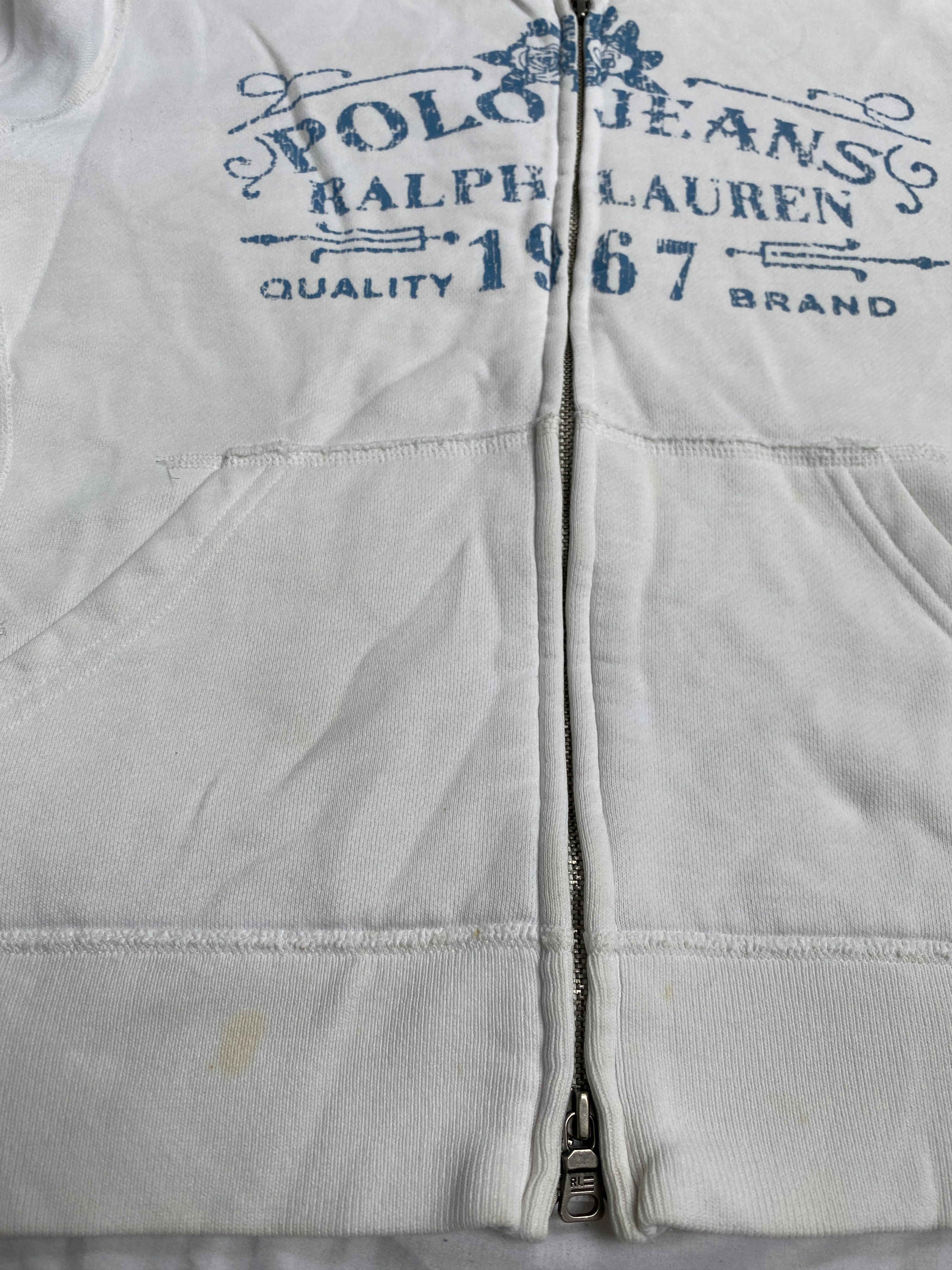Polo Ralph Lauren × Vintage Polo Jeans Ralph Lauren zip-up hoodie y2k 00s Size M / US 6-8 / IT 42-44 - 7 Thumbnail