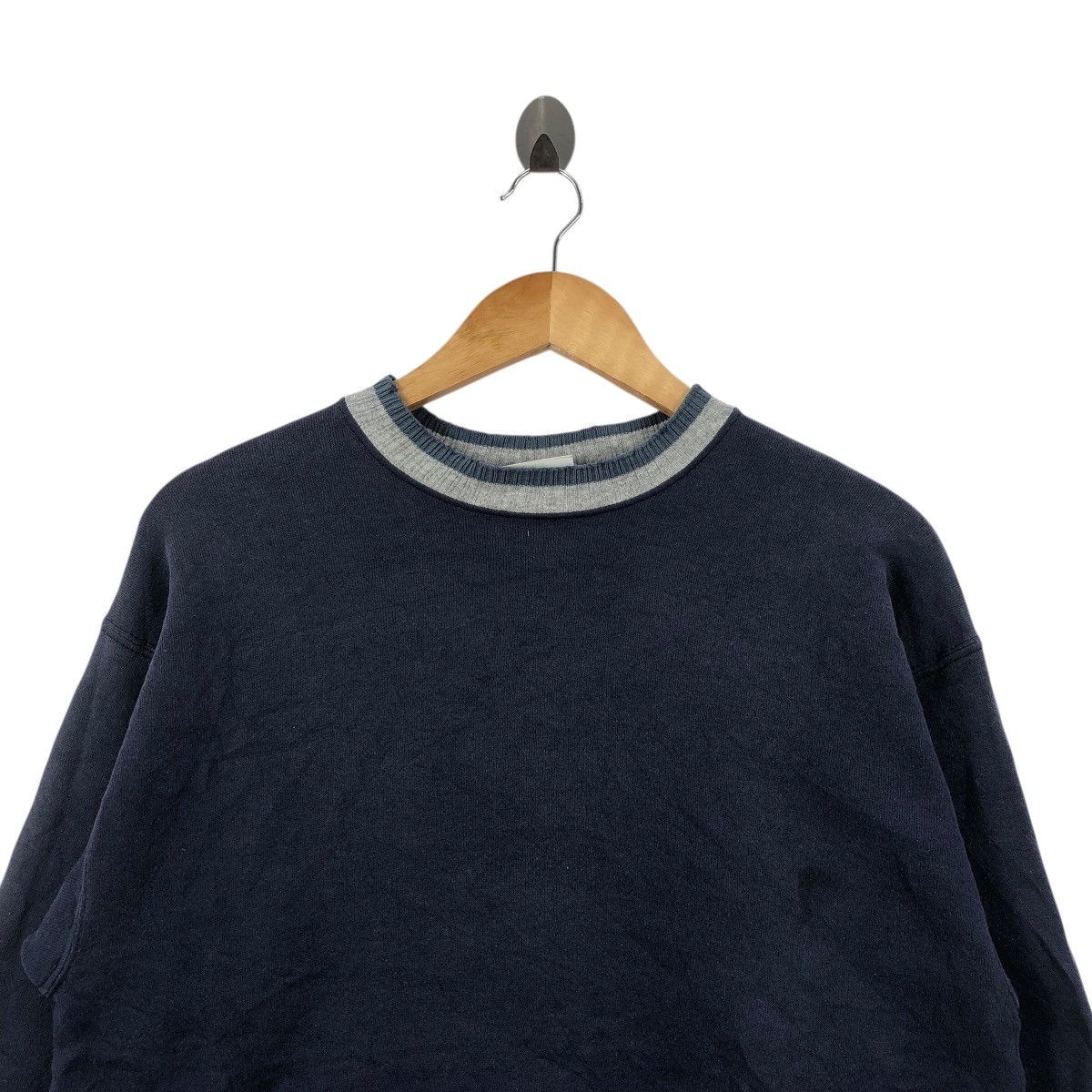 Vintage Vintage DISCUS USA Plain Sport Stripes Sweatshirt Size US M / EU 48-50 / 2 - 2 Thumbnail