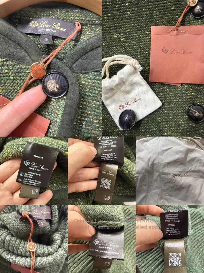 Loro Piana Loro Piana 2025 Autumn/Winter Cashmere Coat, Wool Sweater Size S / US 4 / IT 40 - 9 Thumbnail