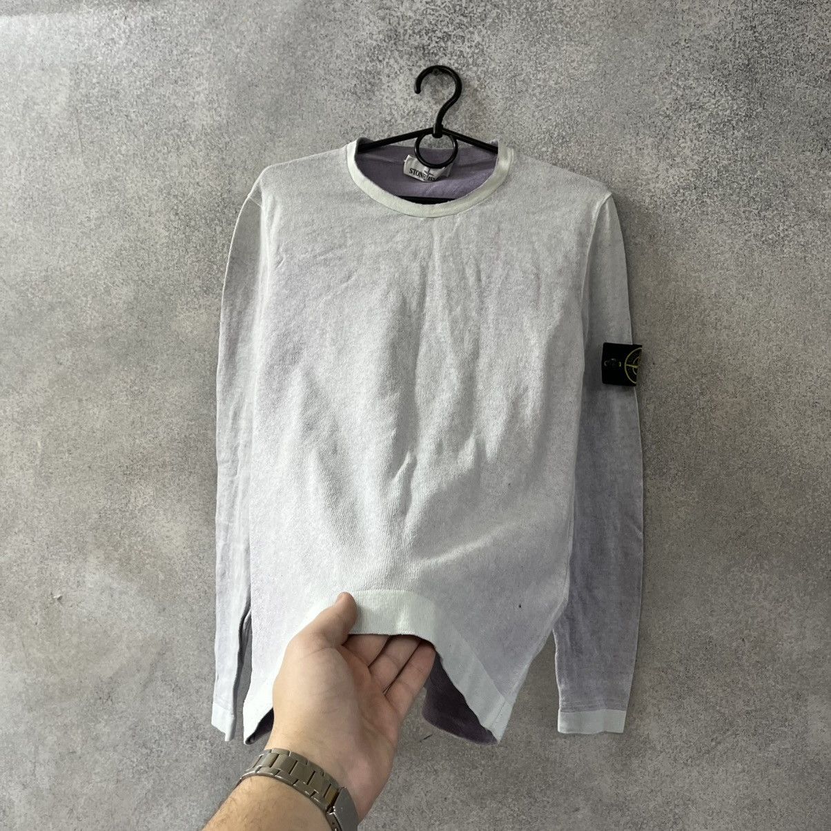 Stone Island Stone Island sweater White Size S Size US S / EU 44-46 / 1 - 8 Thumbnail