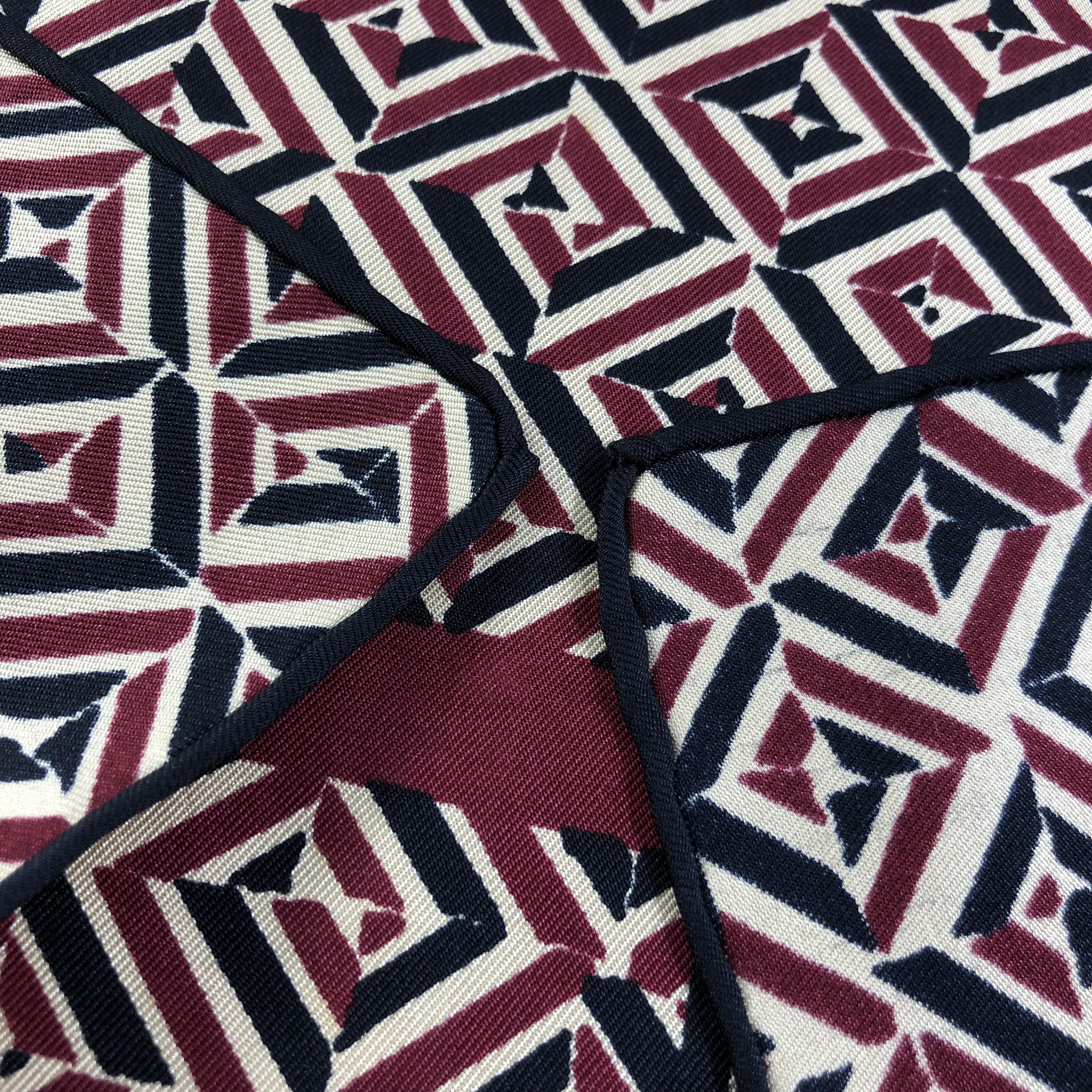 Lanvin Lanvin Silk Handkerchief Neckerchief Bandana H1971 Size ONE SIZE - 5 Thumbnail