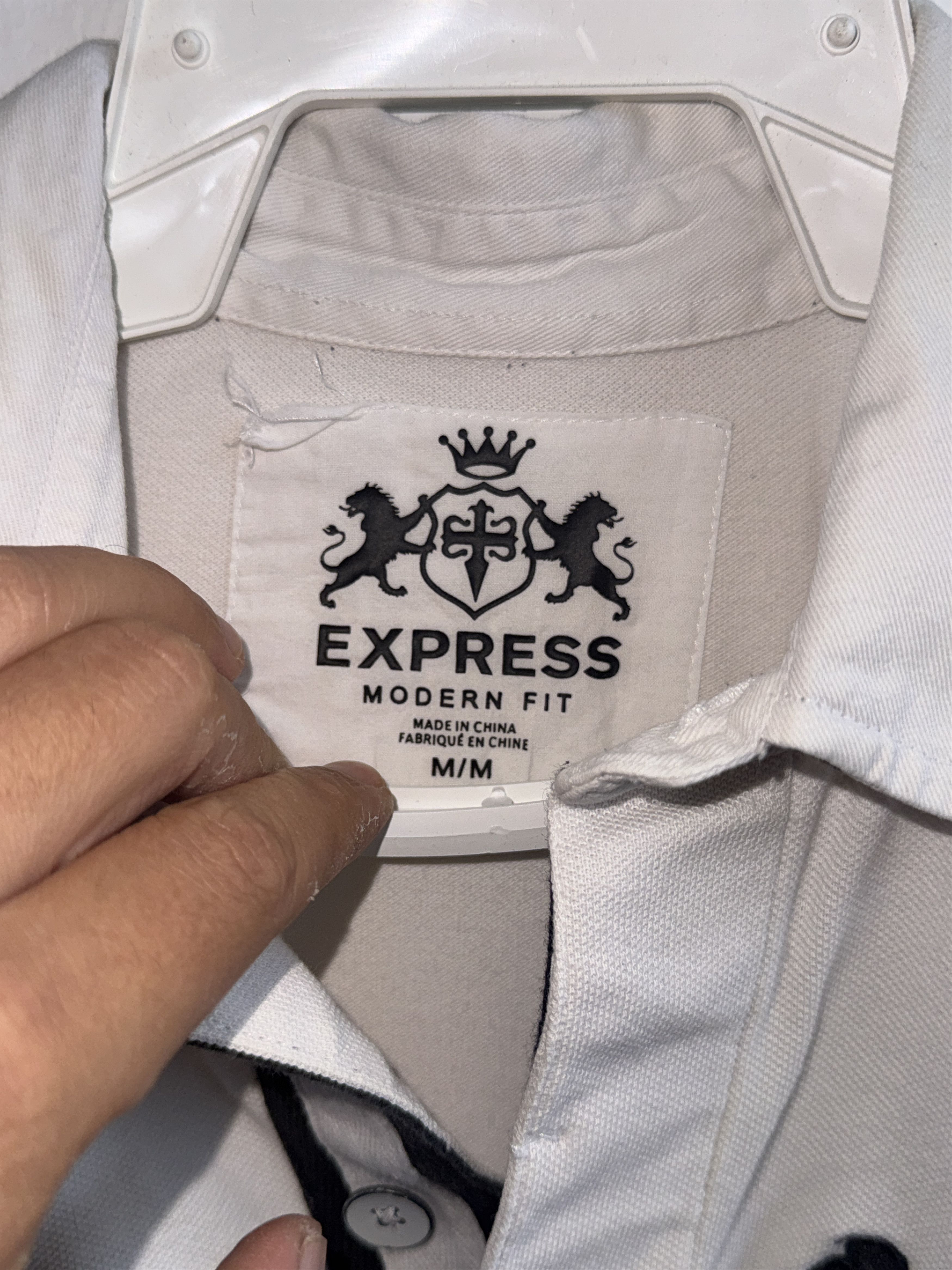 Express Express Polo T-Shirt Size M / US 6-8 / IT 42-44 - 5 Thumbnail