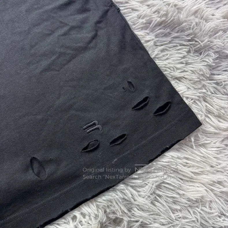 Balenciaga Balenciaga Double Hook Destruction Short Sleeve Size US XXS / EU 40 - 4 Thumbnail