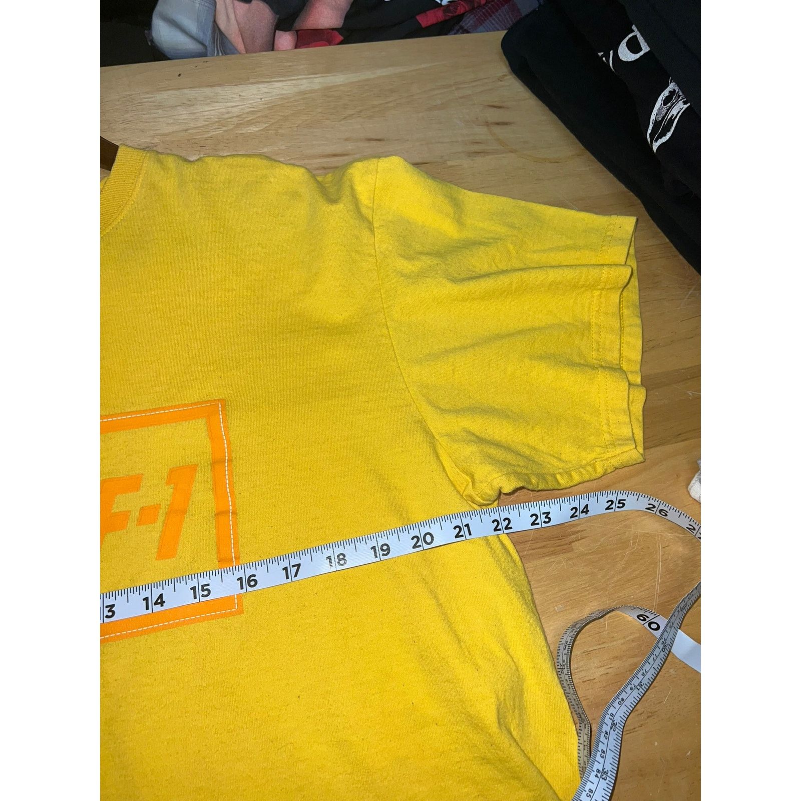 Jordan Brand Nike Air Jordan Shirt AF1 Air Fusion 1 Promo Yellow Tee L Size US L / EU 52-54 / 3 - 10 Thumbnail