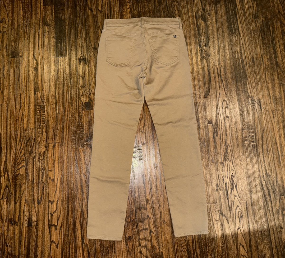 Banana Republic Banana Republic Chino Slim Fit Traveler Pant Gold Brown 32 Size US 32 / EU 48 - 6 Thumbnail