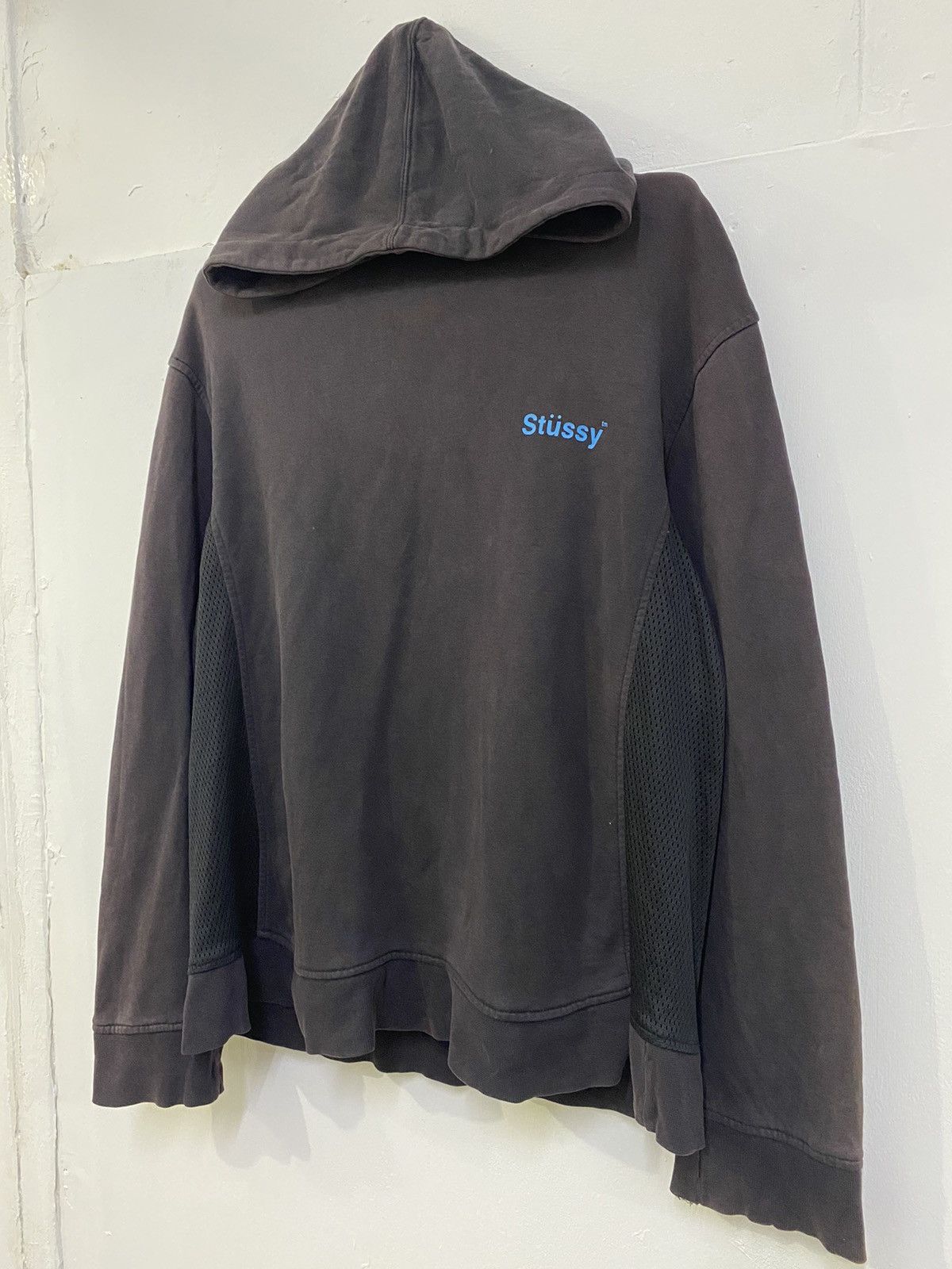 Stussy 💥STUSSY BASIC SPELL OUT SUNFADED HOODIE Size US M / EU 48-50 / 2 - 8 Thumbnail