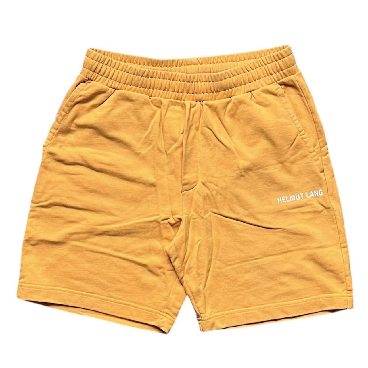 Helmut Lang orange helmet lang core sweat shorts Size US 31 - 1 Thumbnail