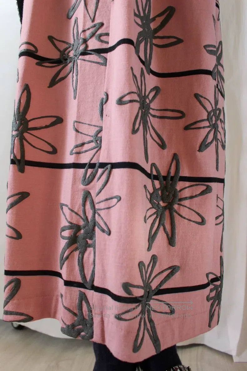Comme des Garcons Comme des Garcons size S Floral Printed Skirt Size 23" - 8 Thumbnail