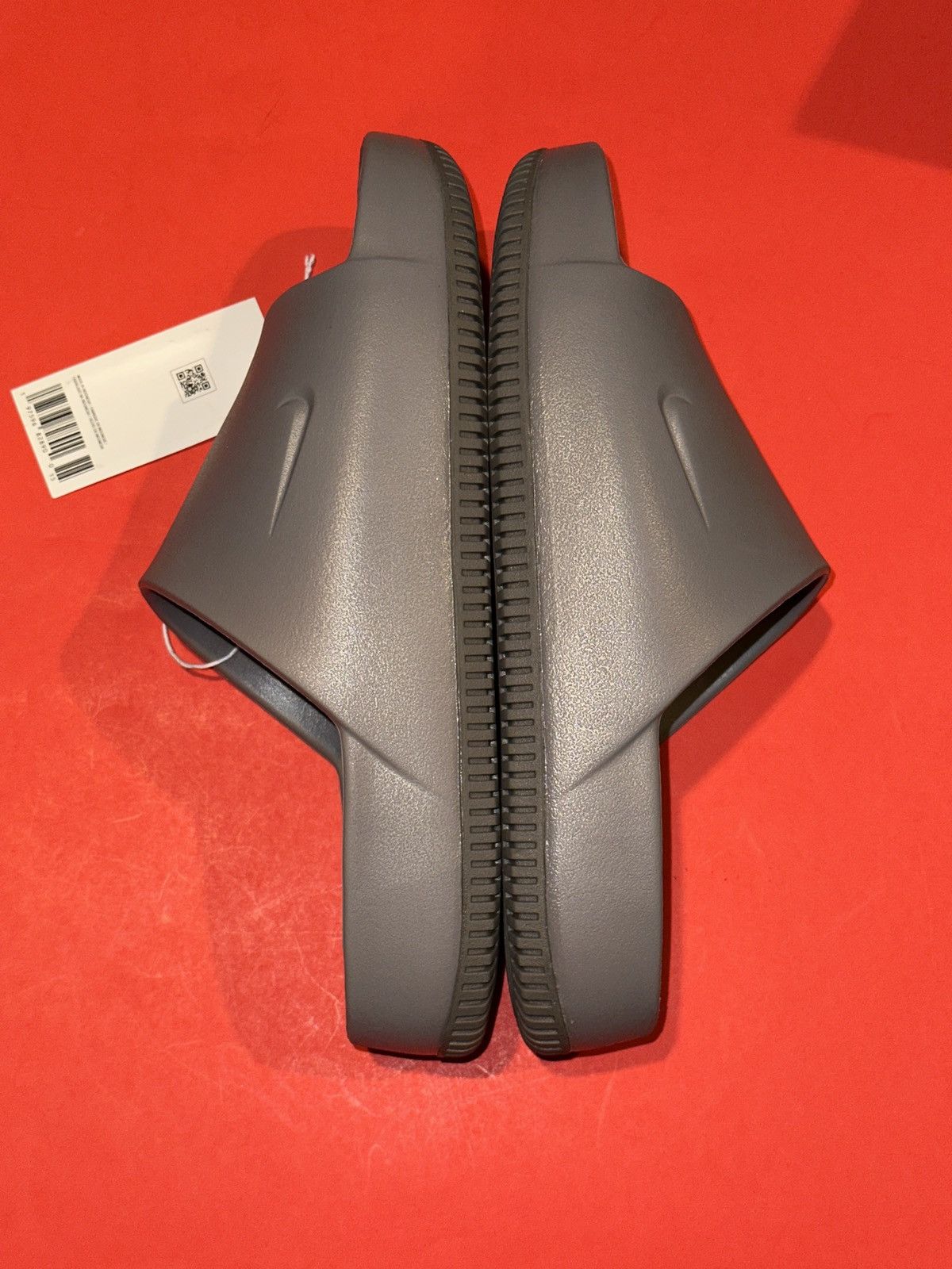 Nike Nike Calm Slide Flat Pewter Grey Slipper Sandals Slides 9 Size US 9 / EU 42 - 4 Thumbnail