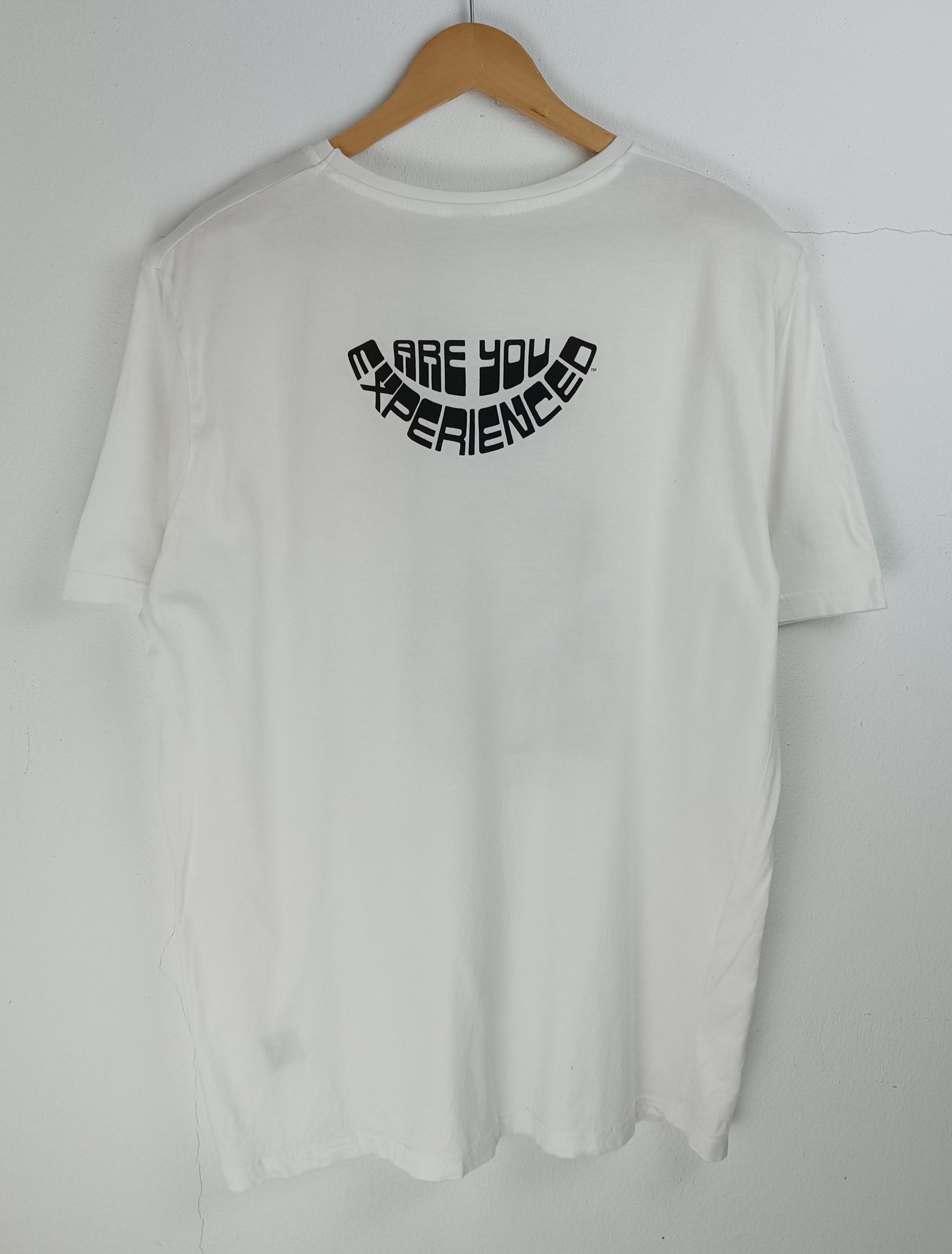 Vintage VINTAGE JIMI HENDRIX "ARE YOU EXPERIENCED" TEE Size US XL / EU 56 / 4 - 4 Thumbnail