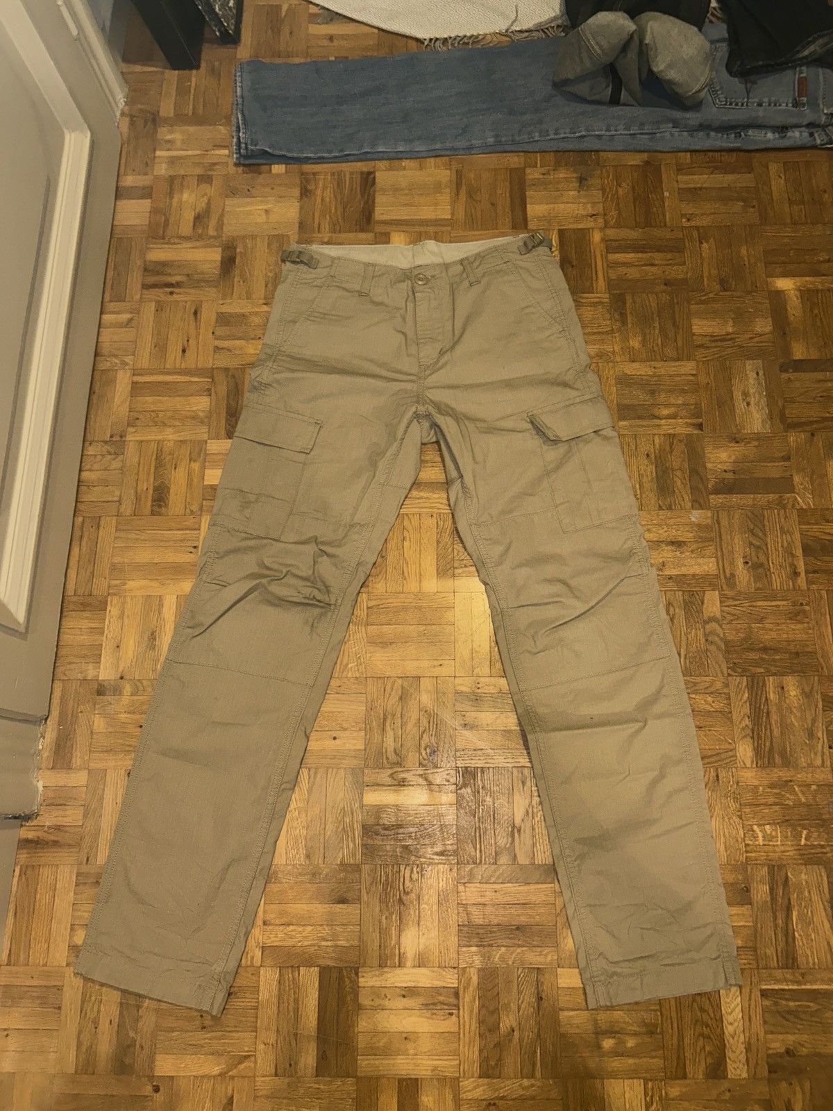Carhartt Wip AVIATION PANT - Cargobroek - khaki Size US 30 / EU 46 - 1 Thumbnail
