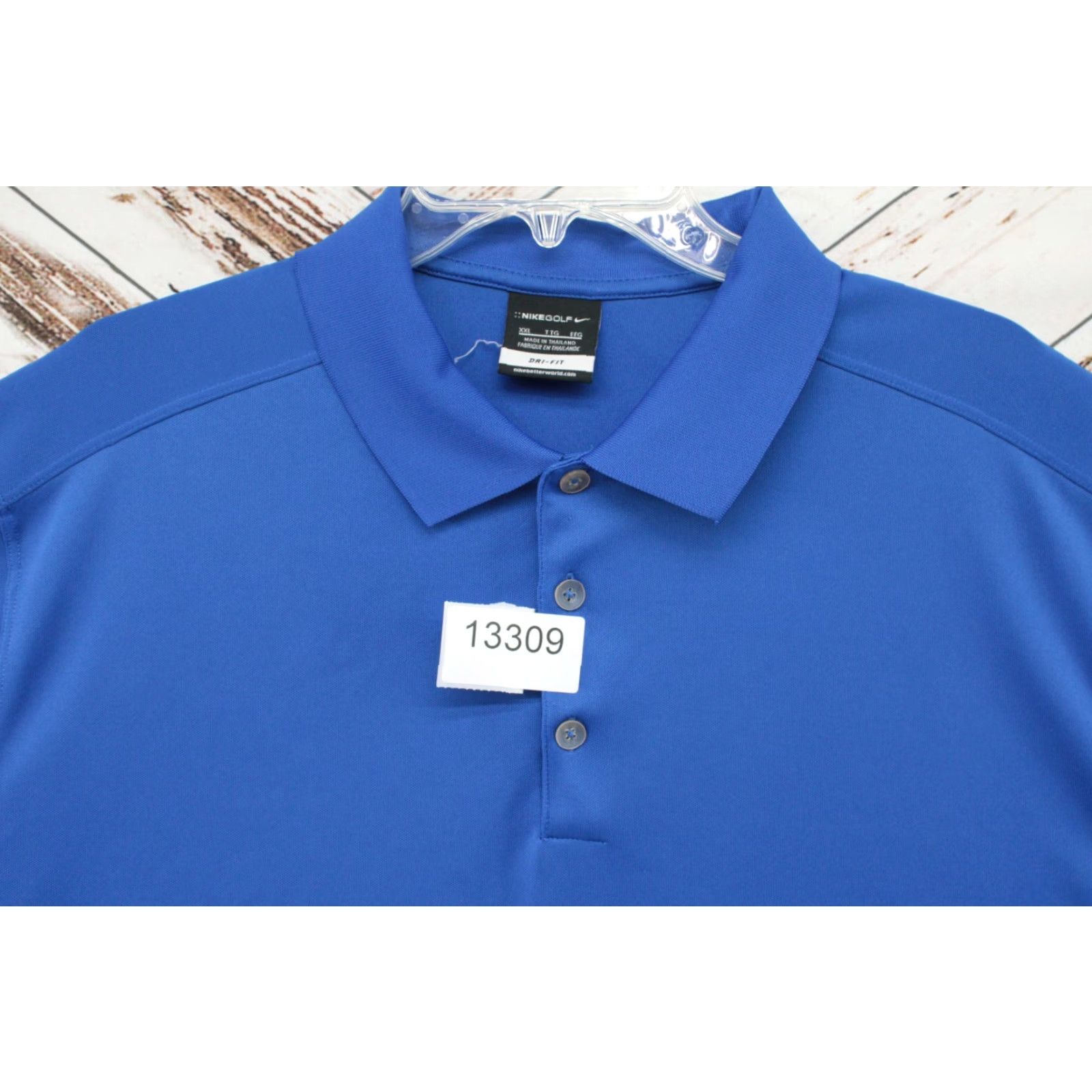 Nike Nike Golf Polo Shirt Men's XXL Blue Dri Fit Performance Stylish Preppy Modern Polo Shirt Nike Dri-Fit Golf Blue 2XL Mens Size US XXL / EU 58 / 5 - 8 Thumbnail