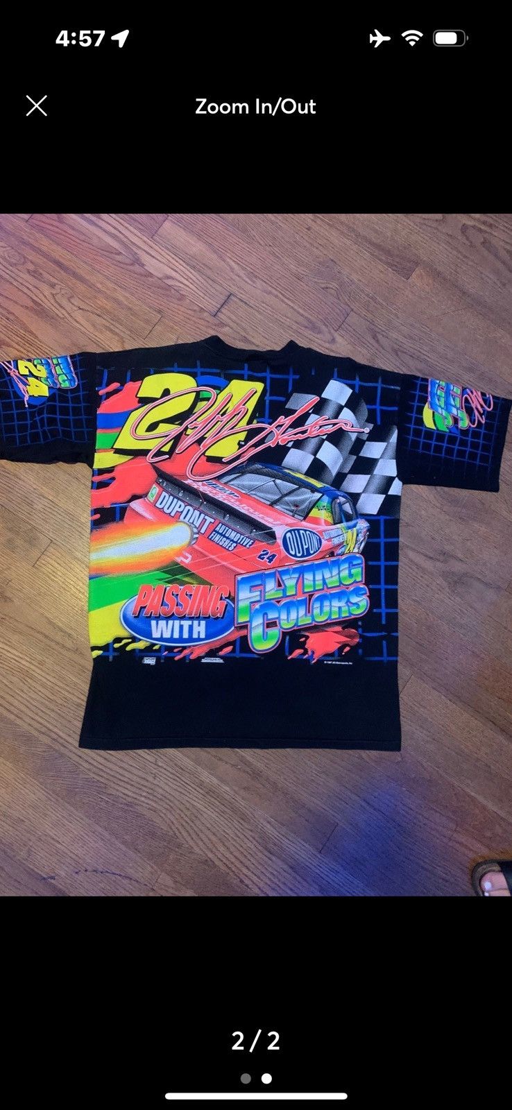 NASCAR × Vintage Jeff Gordan All Over Print Tee Size US M / EU 48-50 / 2 - 1 Thumbnail