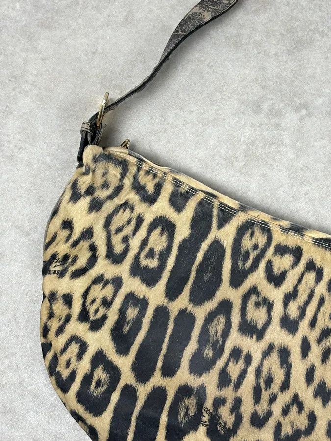 Roberto Cavalli 2000s Roberto Cavalli Leopard Shoulder Bag Size ONE SIZE - 4 Thumbnail