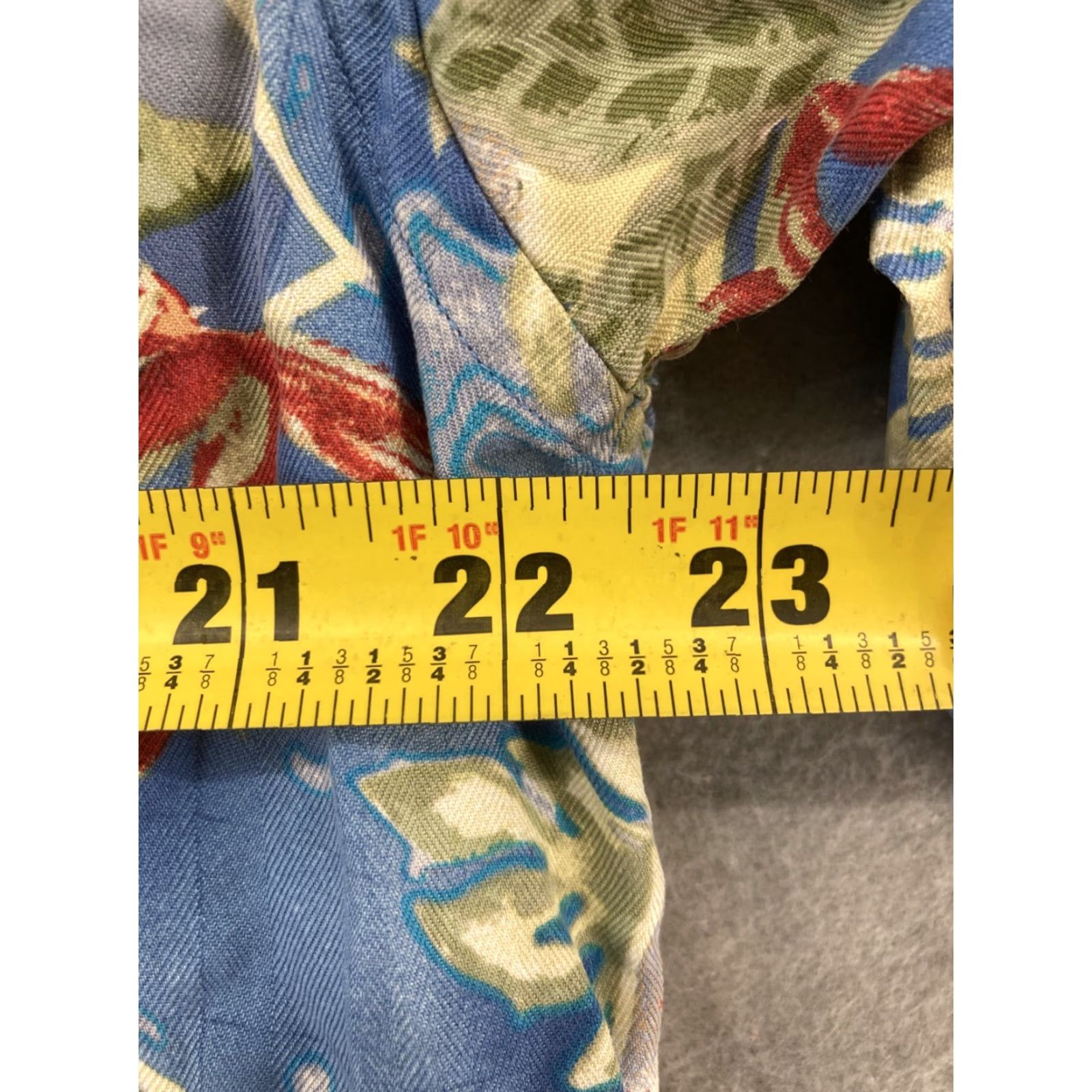 Jos. A. Bank VINTAGE Jos A Bank Silk Hawaiian Shirt Mens L Short Sleeve Tropical Palm Trees Blue 90s Summer Size US L / EU 52-54 / 3 - 3 Thumbnail