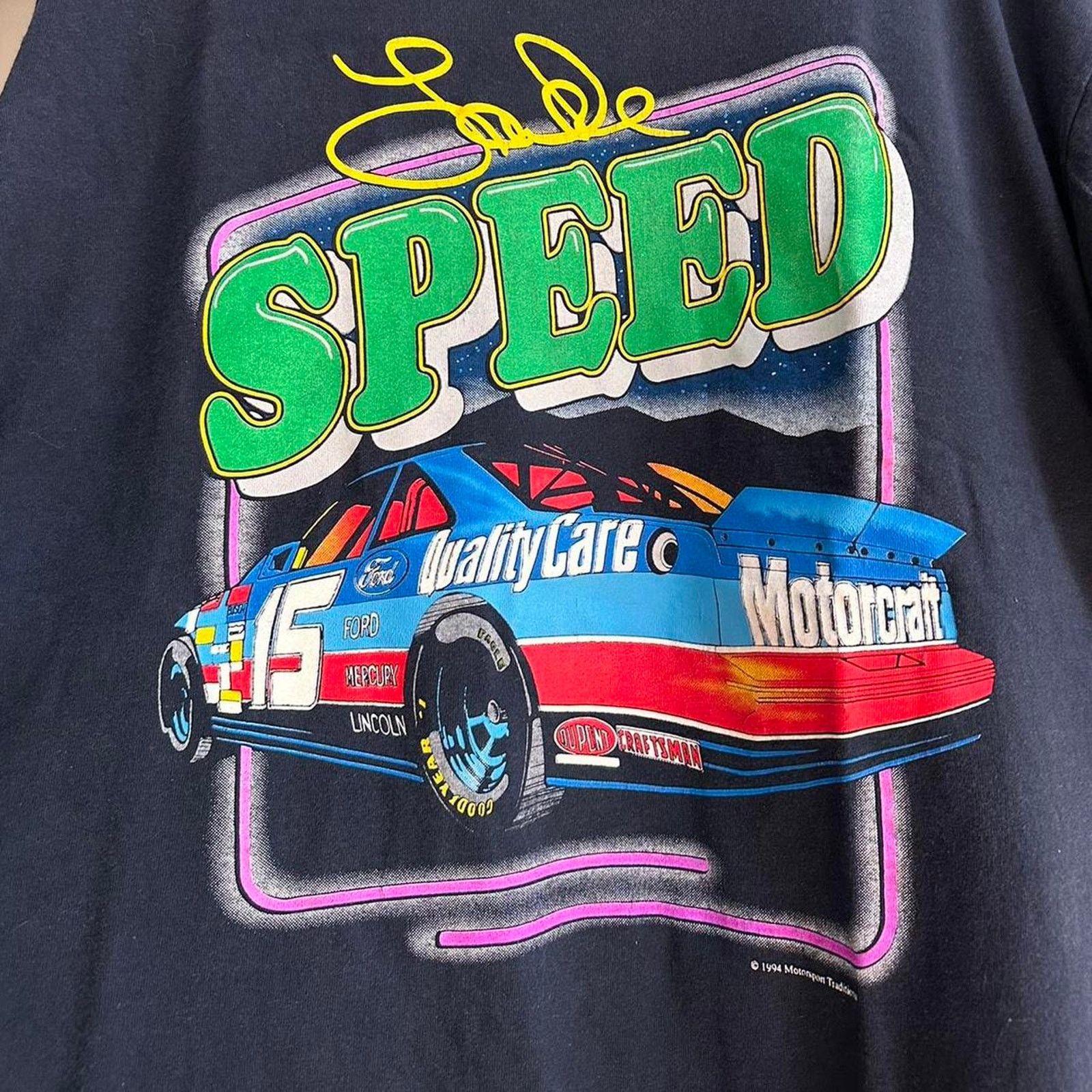 NASCAR × Vintage Vintage 1994 NASCAR Shirt Size US XL / EU 56 / 4 - 3 Thumbnail