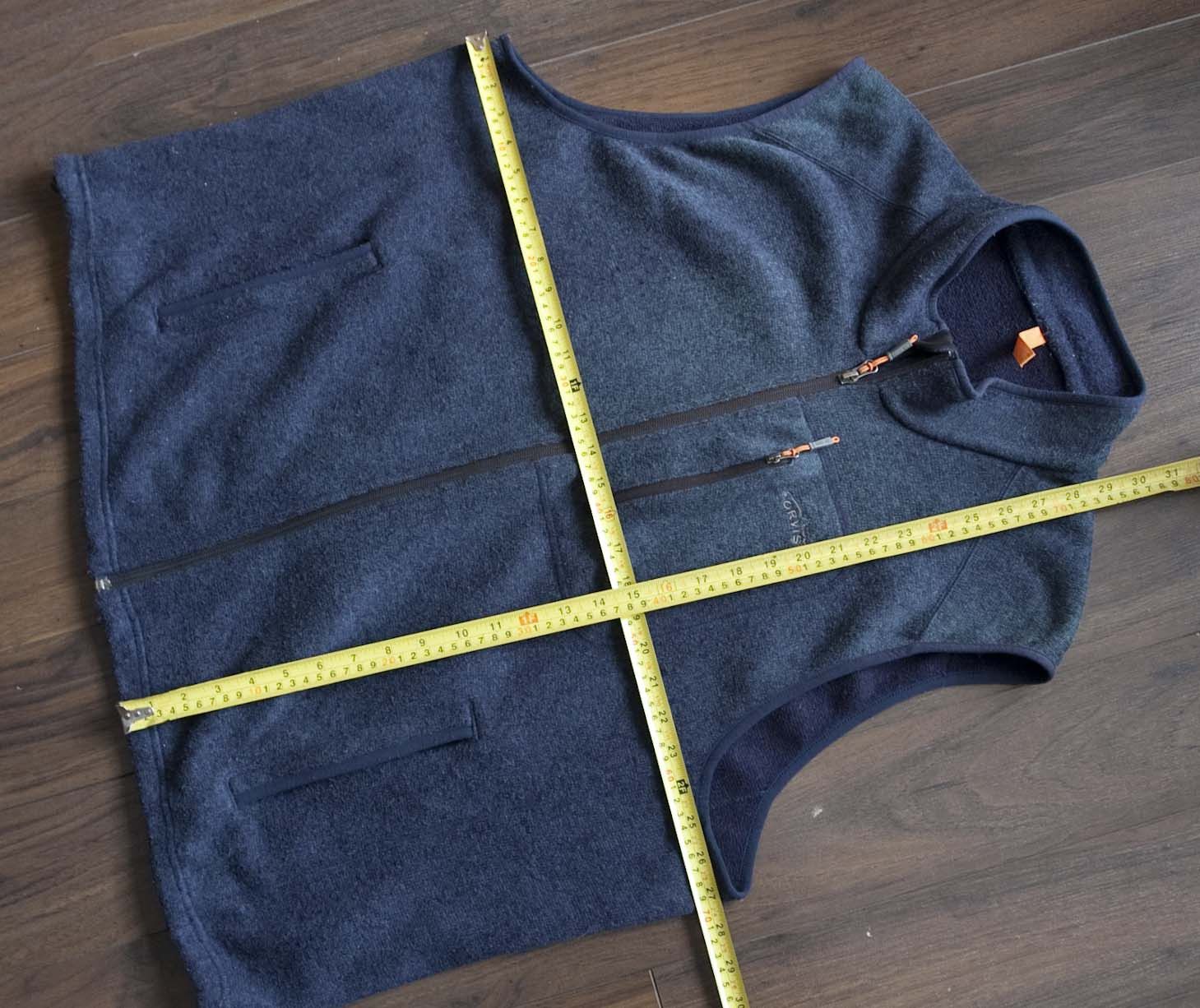 Orvis Orvis Vest Jacket Full Zip Sleeveless Size XXL Dark Blue Size US XXL / EU 58 / 5 - 4 Thumbnail