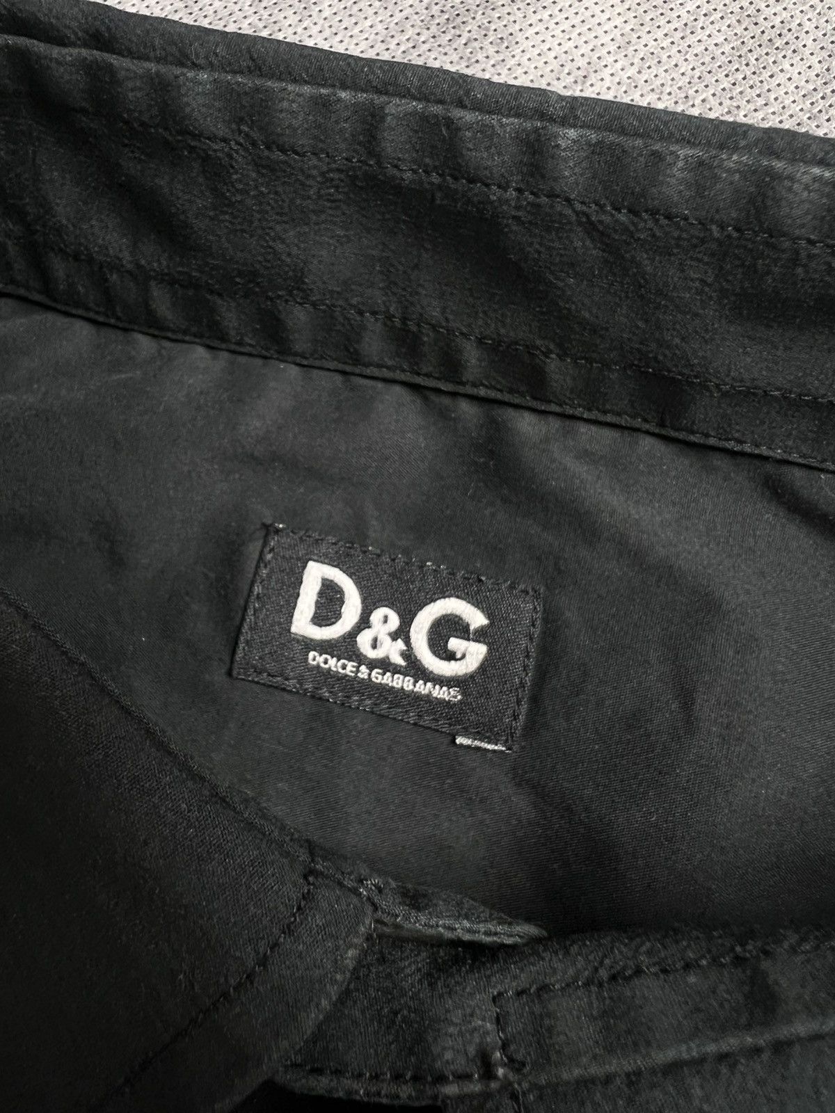 Dolce & Gabbana Black Dolce & Gabbana Dres Shirt Size M Size US M / EU 48-50 / 2 - 7 Thumbnail