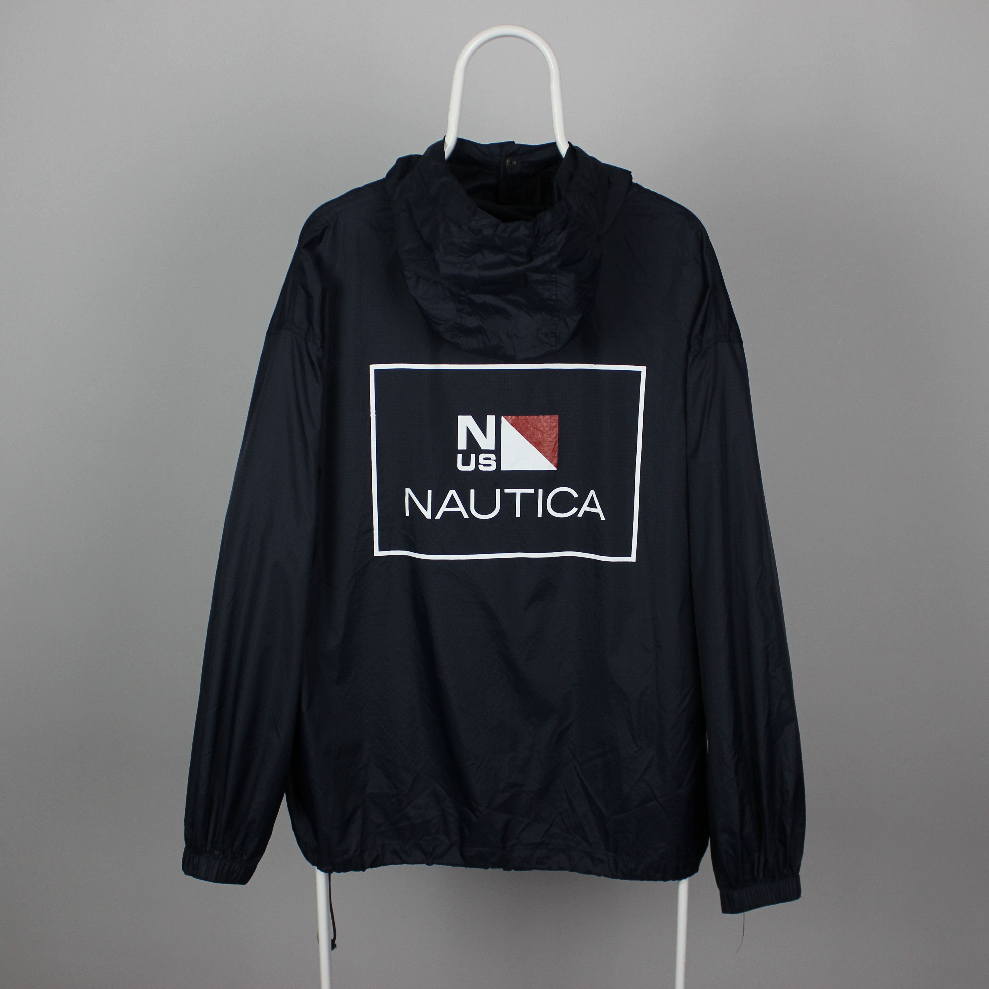 Nautica Nautica anorak raincoats jacket big logo L XL Size US XL / EU 56 / 4 - 2 Thumbnail