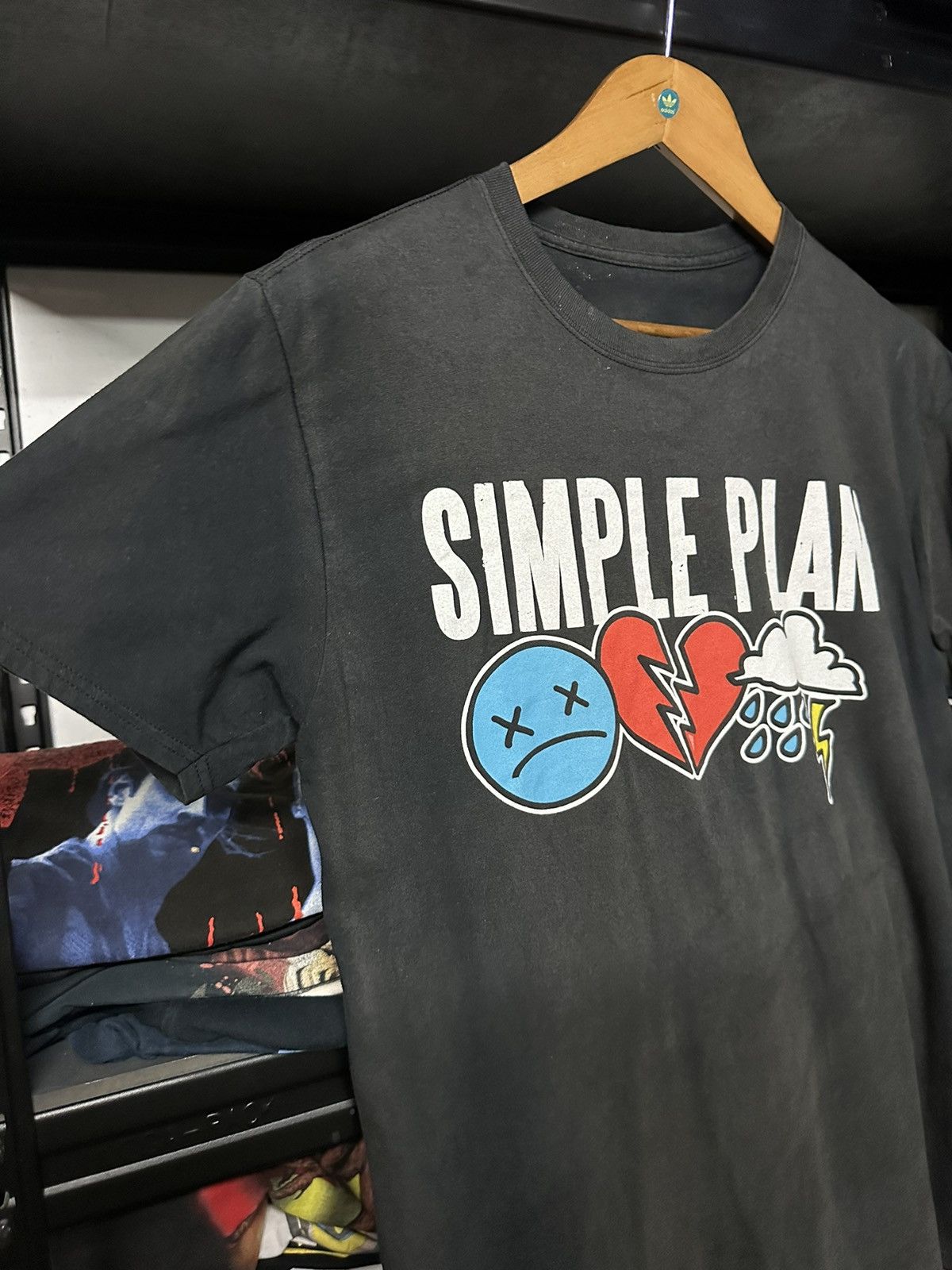 Band Tees Vintage Simple Plan Tour Sun Faded Tee Size US M / EU 48-50 / 2 - 3 Thumbnail