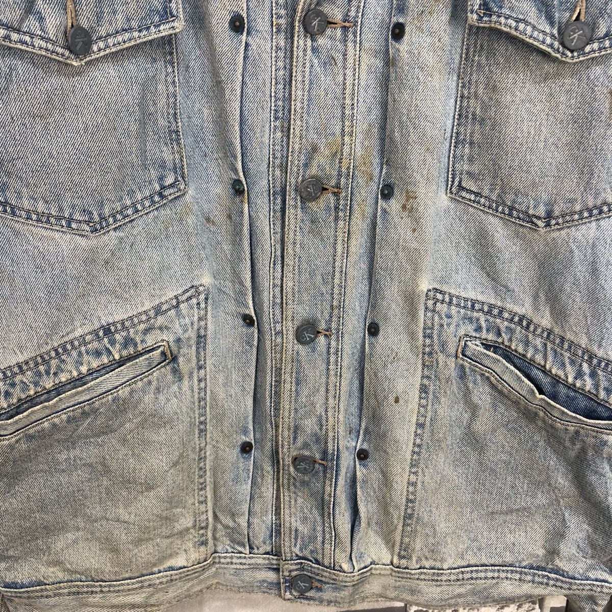 Calvin Klein Calvin Klein Denim Jacket Size US XL / EU 56 / 4 - 8 Thumbnail