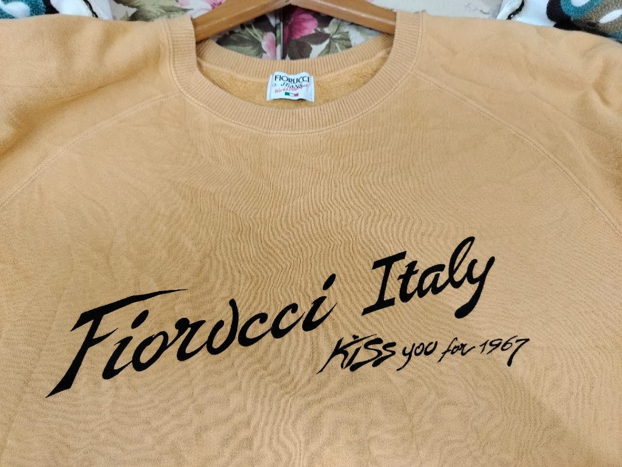 Fiorucci Vintage Fiorucci Jeans Italy sweatshirt Size US M / EU 48-50 / 2 - 5 Thumbnail