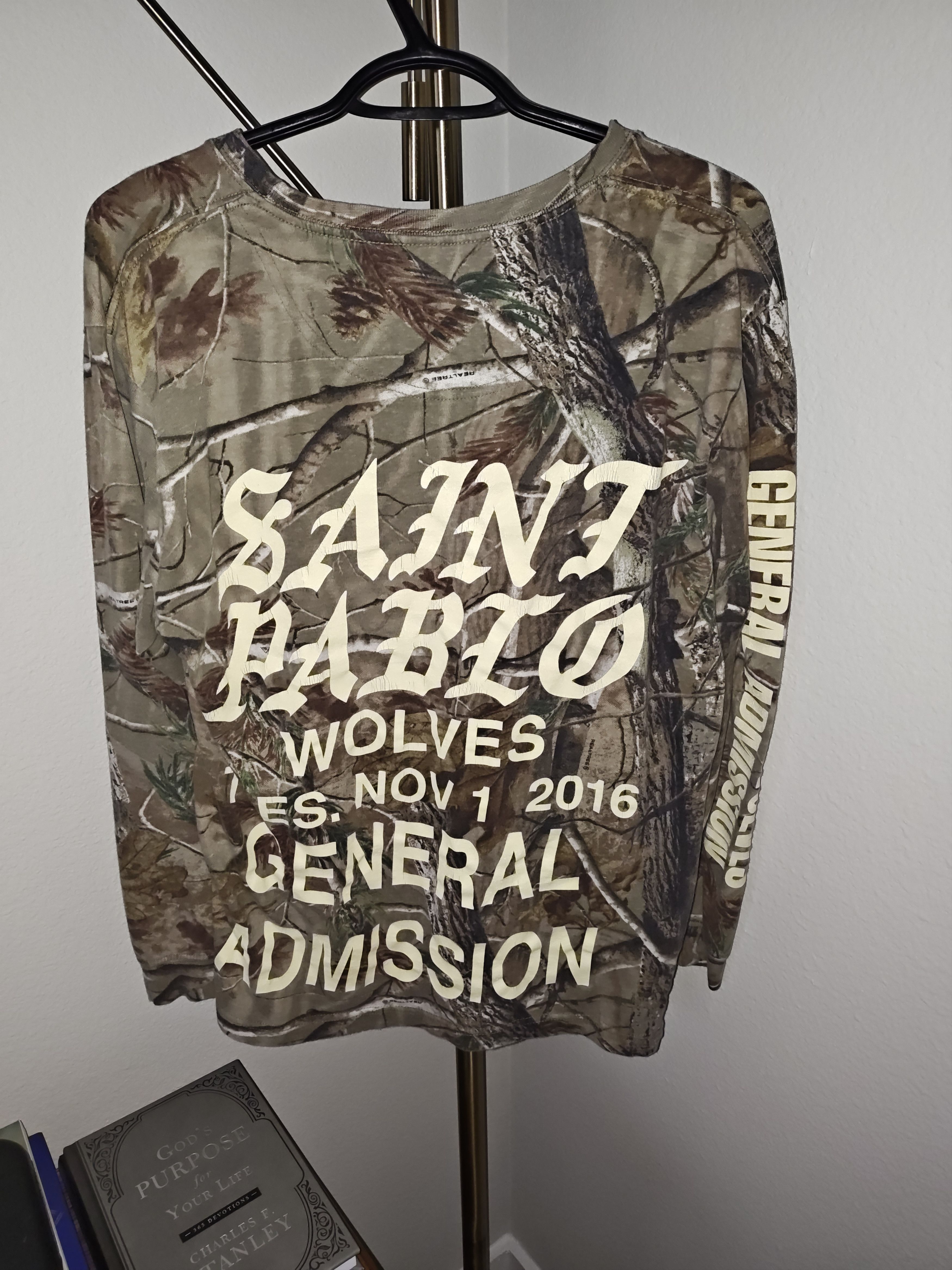 Yeezy Saint Pablo Tour Shirt Realtree Camo Kanye West Size US M / EU 48-50 / 2 - 2 Thumbnail
