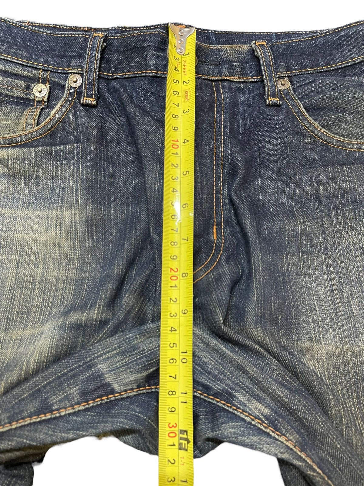 Edwin Vintage Edwin 504 Mud Wash Style Baggy Jeans Size US 32 / EU 48 - 15 Thumbnail