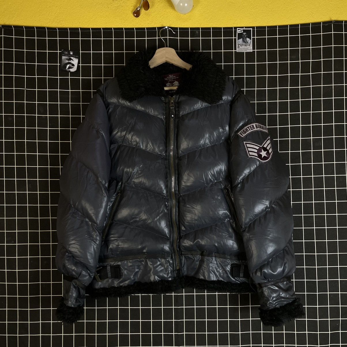 If Six Was Nine 🇯🇵 BEANS HOUSE BONDAGE PUFFER DOWN JACKET Size US L / EU 52-54 / 3 - 1 Thumbnail