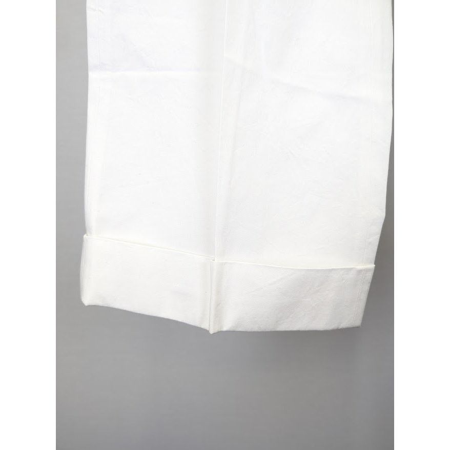 Bottega Veneta o1rshd1 Pants Fluid Slik Suiting in White Size US 32 / EU 48 - 6 Thumbnail
