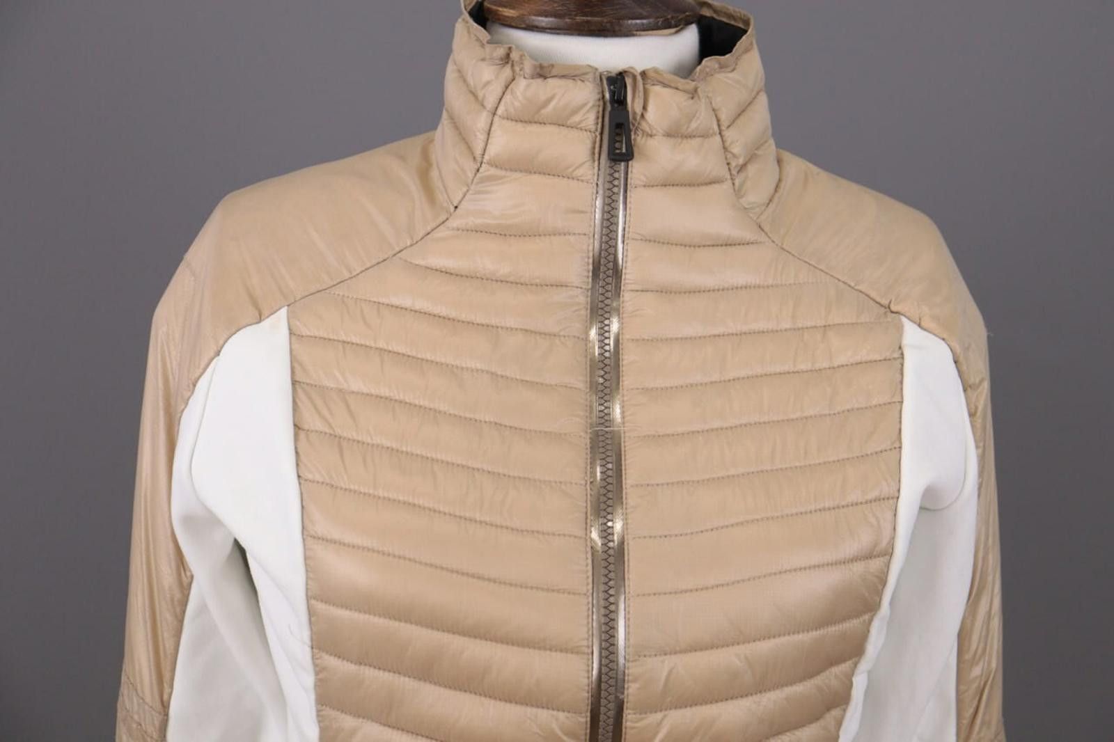 Rossignol Rossignol Beige Full Zip Hiking Outdoor Puffer Jacket Size M Size M / US 6-8 / IT 42-44 - 2 Thumbnail