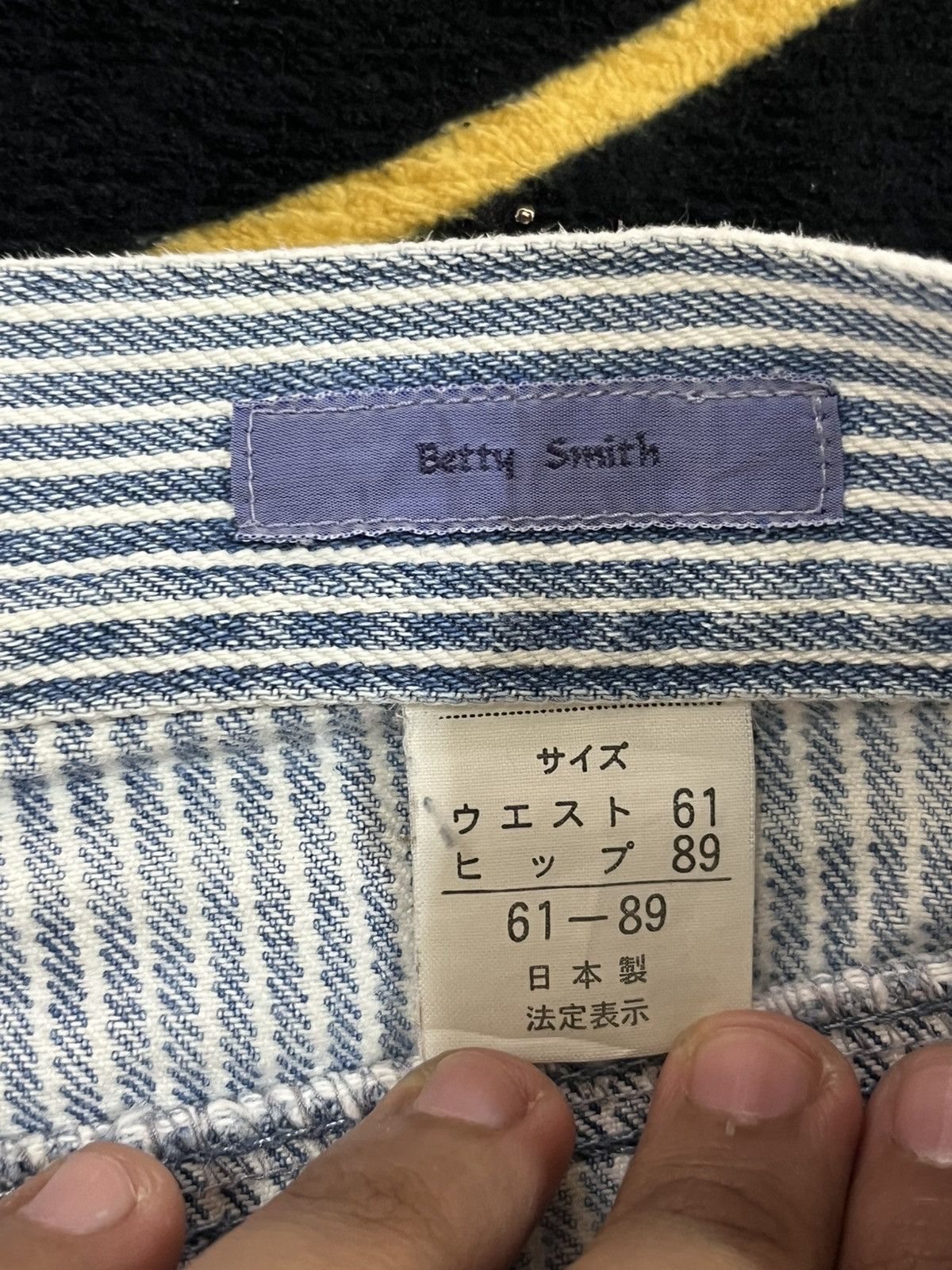 Japanese Brand Vintage Betty Smith Carpenter Denim Size US 29 - 11 Thumbnail