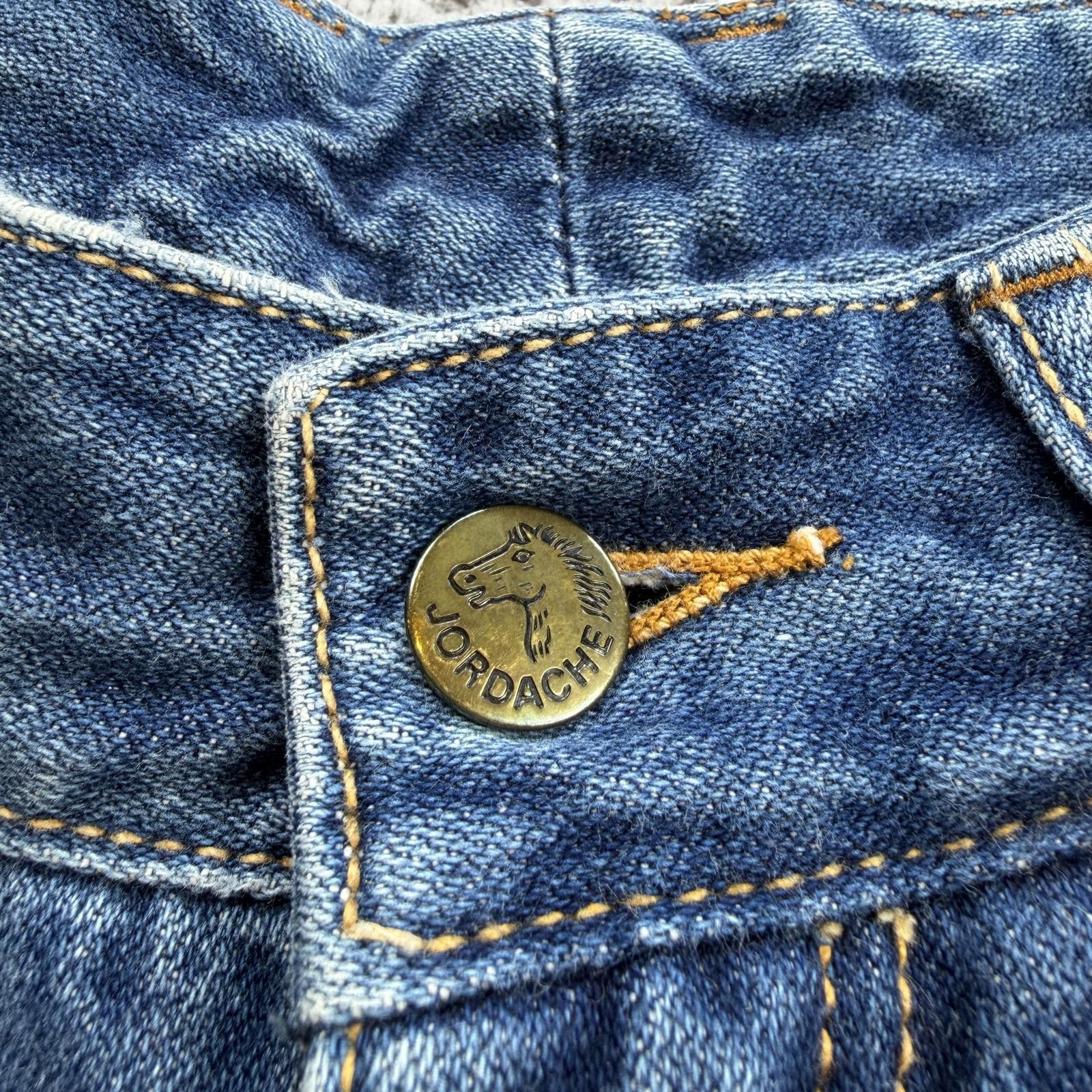 Jordache Vintage 90s Jordache High Waisted Mom Jeans Hong Kong 27 Size 27" / US 4 / IT 40 - 6 Thumbnail