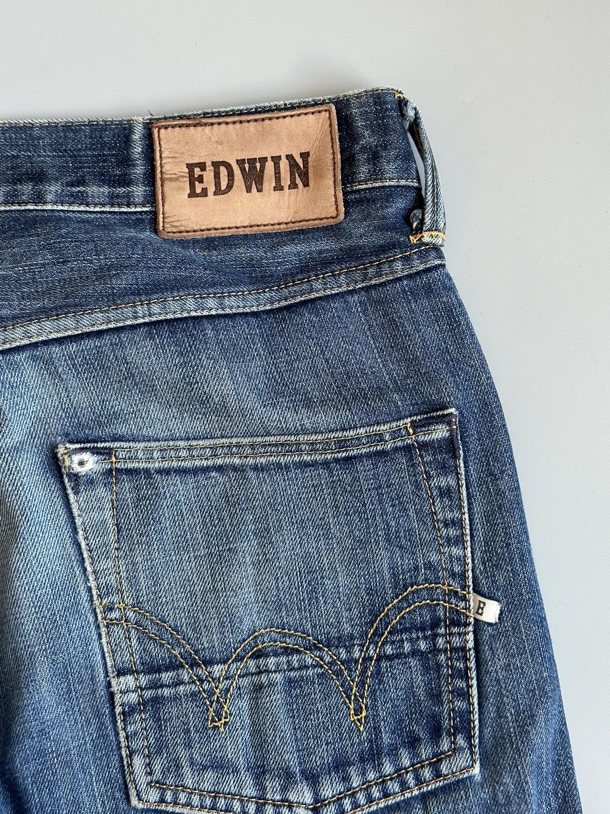 Vintage Edwin ED-55 Relaxed Selvedge Jeans 33x34
