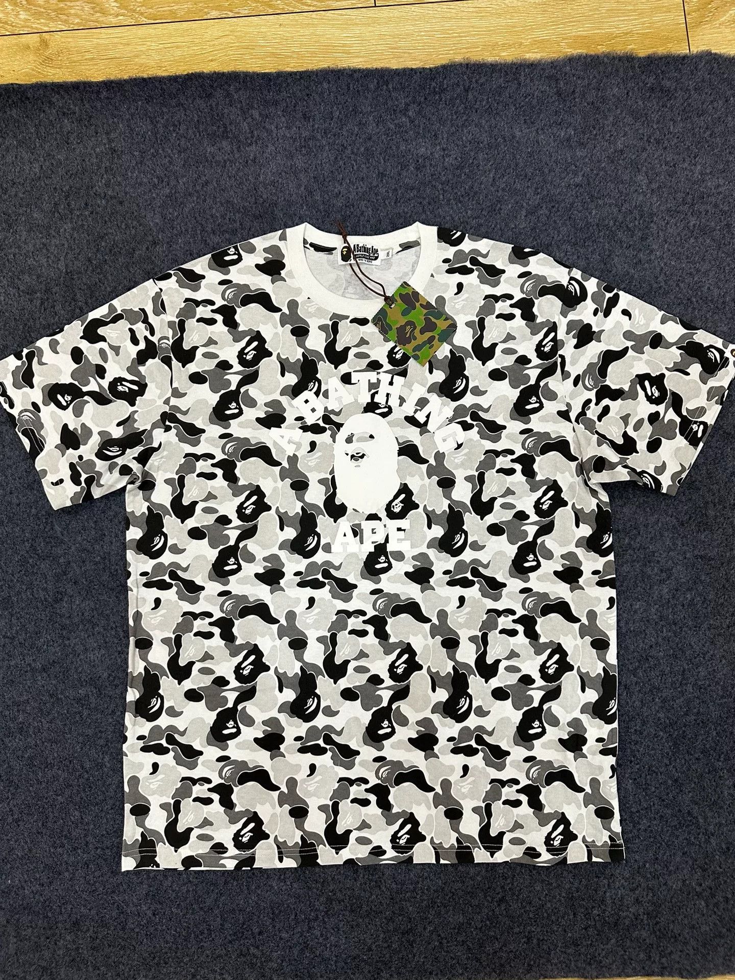 Bape Bape T Multi Glow T-Shirt Casual Size US XL / EU 56 / 4 - 1 Thumbnail